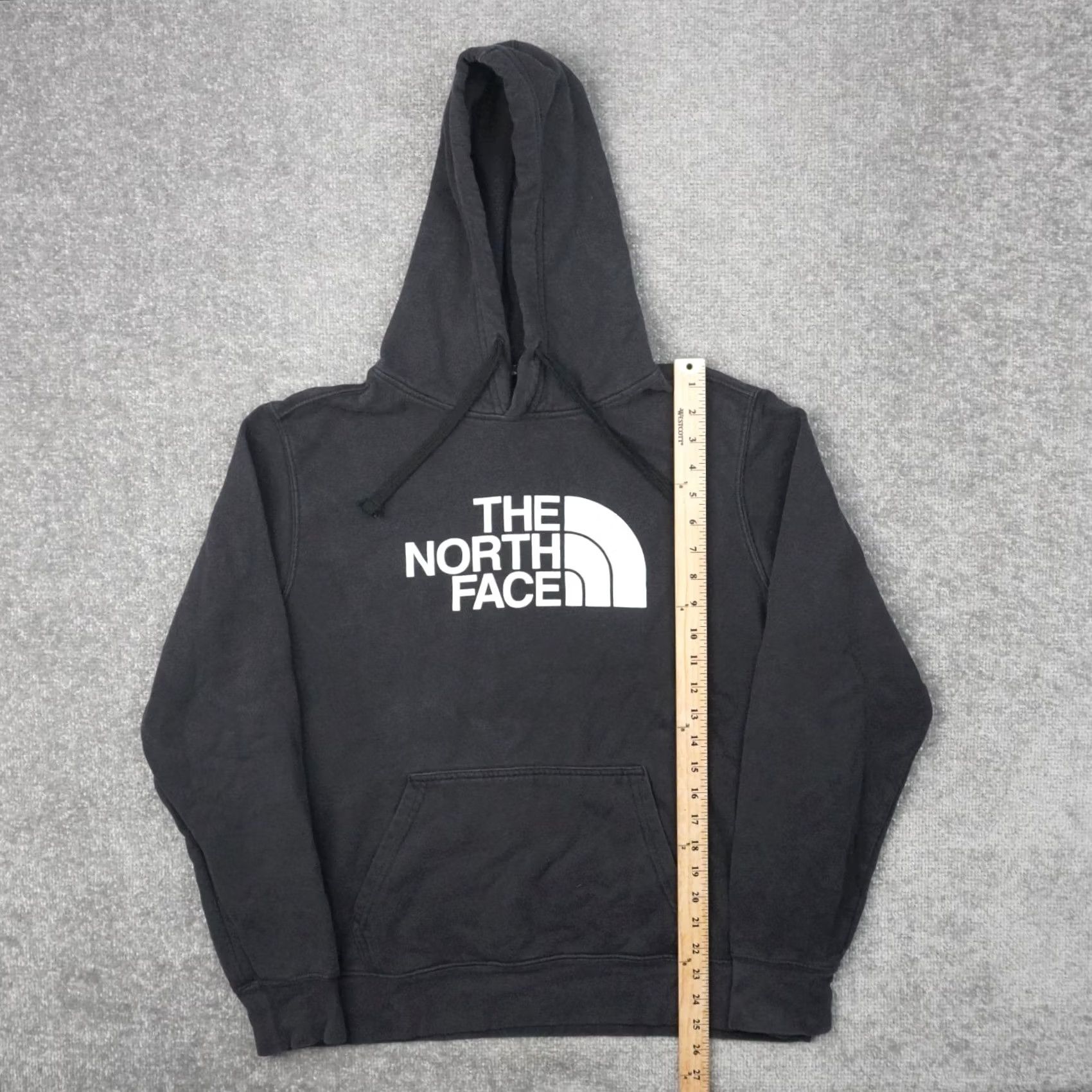 The North Face The North Face Logo Spellout Mens Medium Black Long Sleeve Hoodie Size US M / EU 48-50 / 2 - 3 Thumbnail