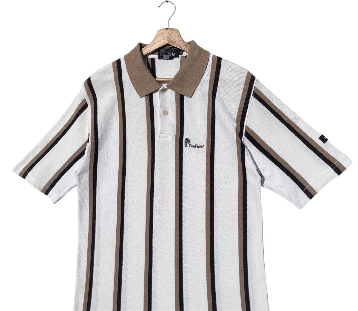 Penfield 🔥Accept Binding Offer🔥 Penfield Polo Shirt Stripes Size US L / EU 52-54 / 3 - 2 Thumbnail
