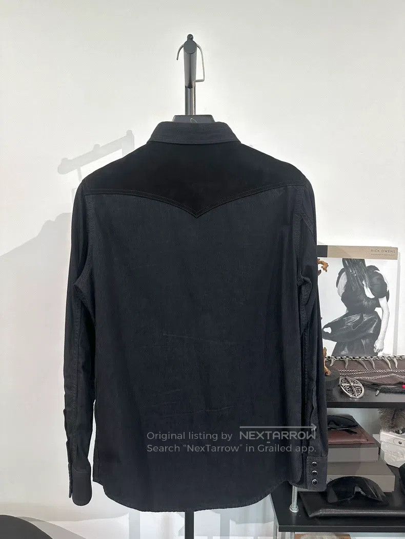 Saint Laurent Paris Saint Laurent Paris Faux Fur Patchwork Shirt Jacket Size US S / EU 44-46 / 1 - 2 Thumbnail