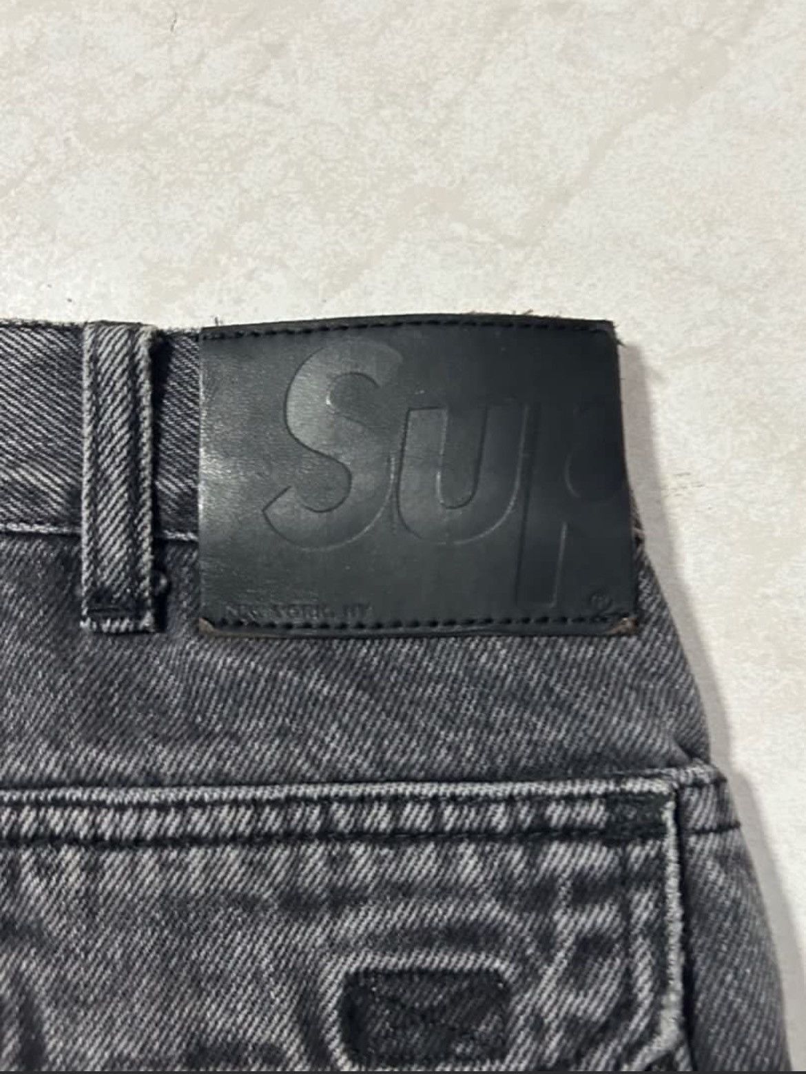 Supreme Supreme Double Knee Utility Pants, Black Wash, Size 32 Size US 32 / EU 48 - 3 Thumbnail