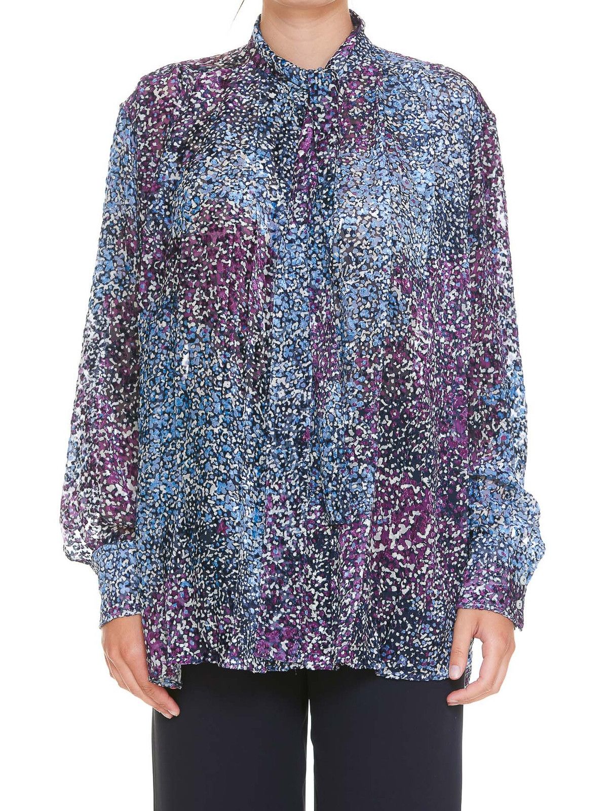 Golden Goose o1y0825 Patterned Shirt in Multicolor Size M / US 6-8 / IT 42-44 - 3 Thumbnail