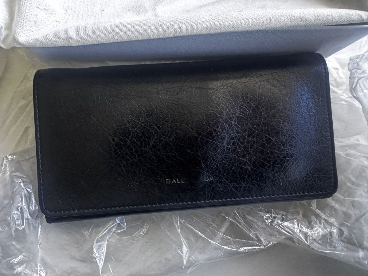 Balenciaga BALENCIAGA Classic Leather Wallet Size ONE SIZE - 3 Thumbnail