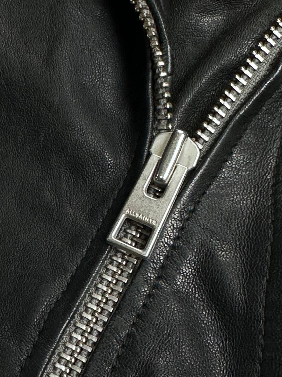 Allsaints Vintage Allsaints Genuine Leather Jacket US 2 Size XS / US 0-2 / IT 36-38 - 7 Thumbnail