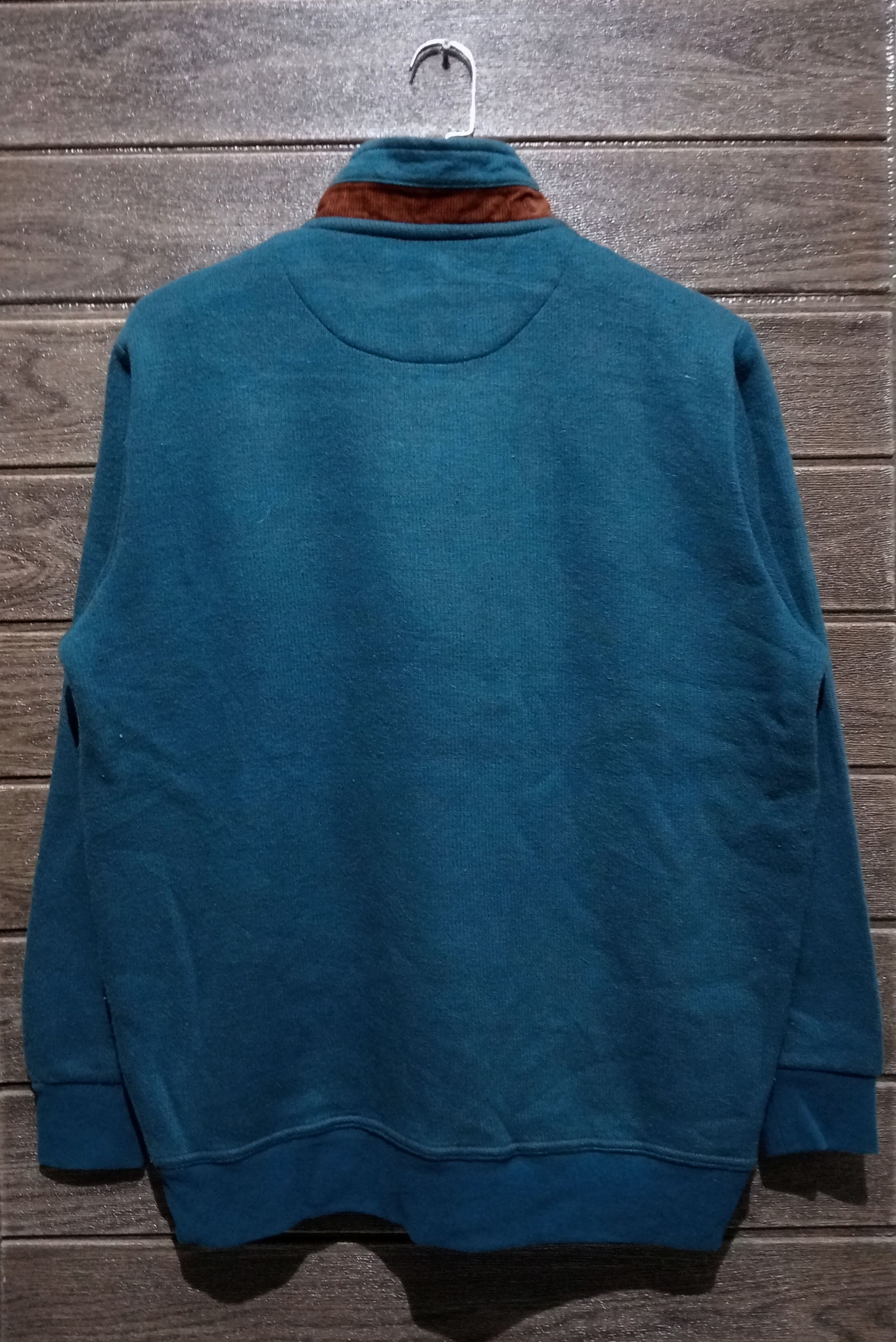 Kansai Yamamoto Kansai Yamamoto Homme Half Zipper Sweatshirt Very Rare Size US L / EU 52-54 / 3 - 5 Thumbnail