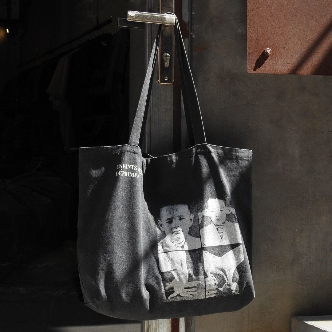 Enfants Riches Deprimes E.r.d Record Tote Bag in Black, Men's
