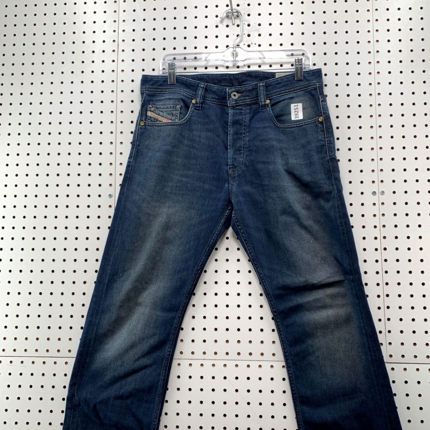 Diesel VINTAGE Diesel Denim Jeans Men Relaxed LARKEE Dark Whisker Baggy 31x32 Fits 33x29.5 Size US 31 - 2 Thumbnail