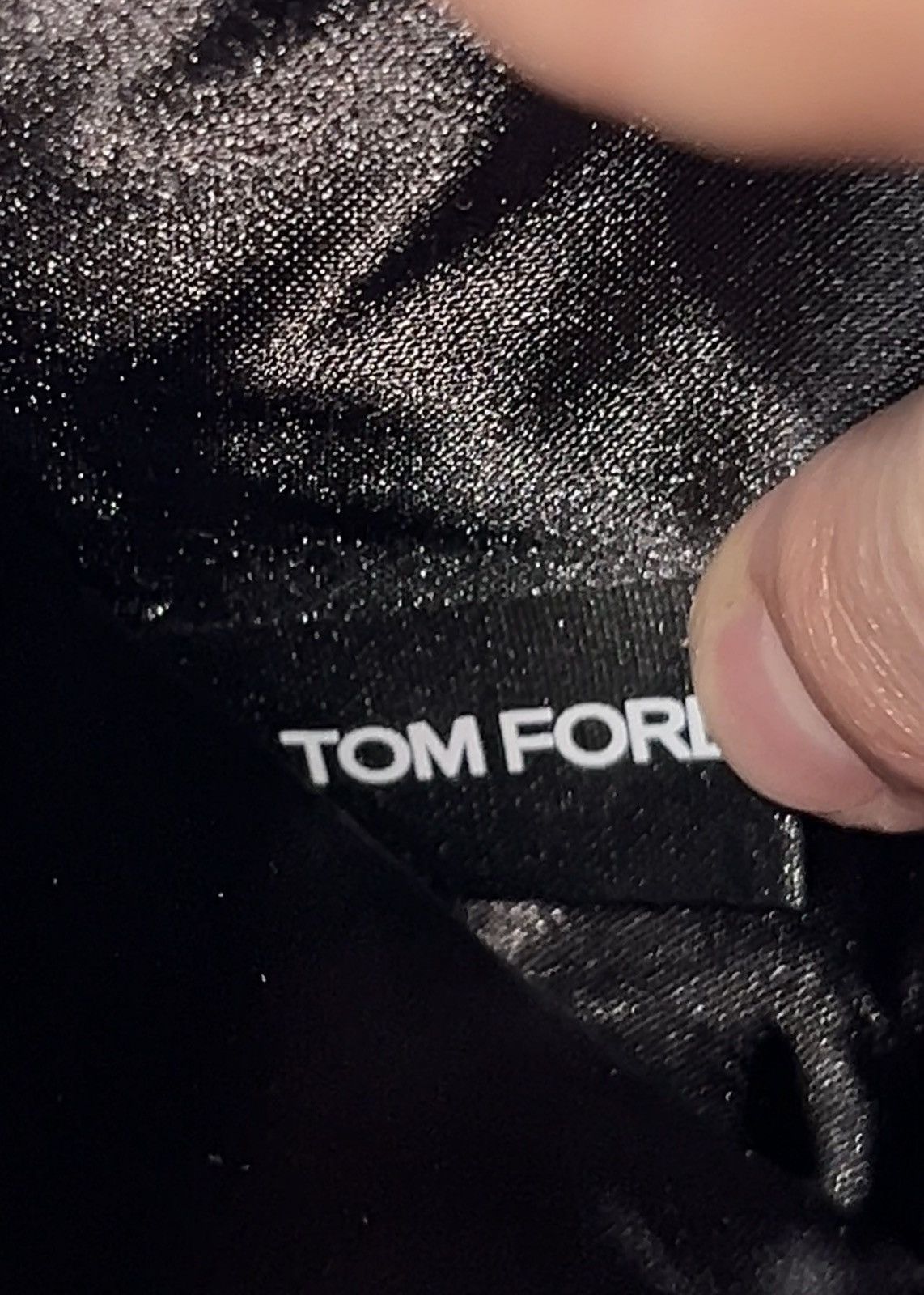 Tom Ford Tom Ford TF Logo Makeup Pouch Black 20.5x14.5cm Size ONE SIZE - 15 Thumbnail