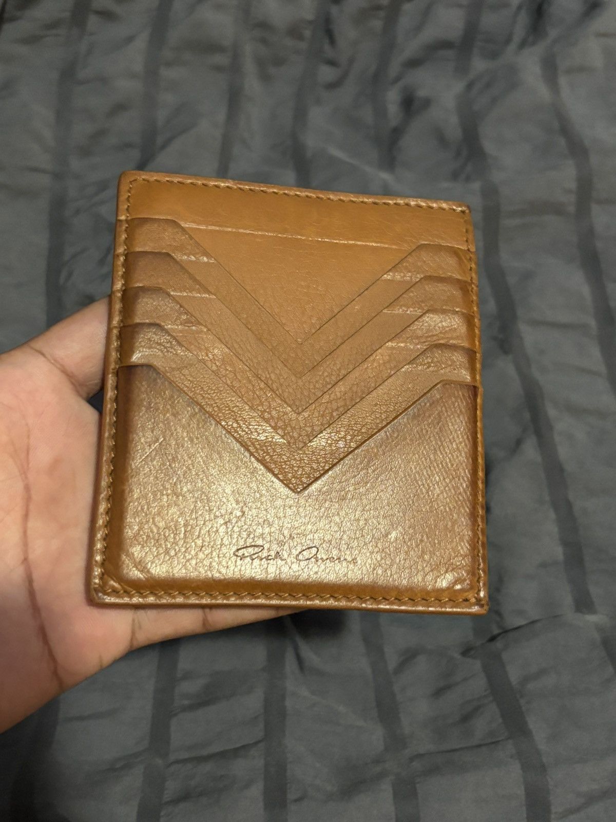 Rick Owens Rick Owens Clay Square Card Holder Size ONE SIZE - 3 Thumbnail
