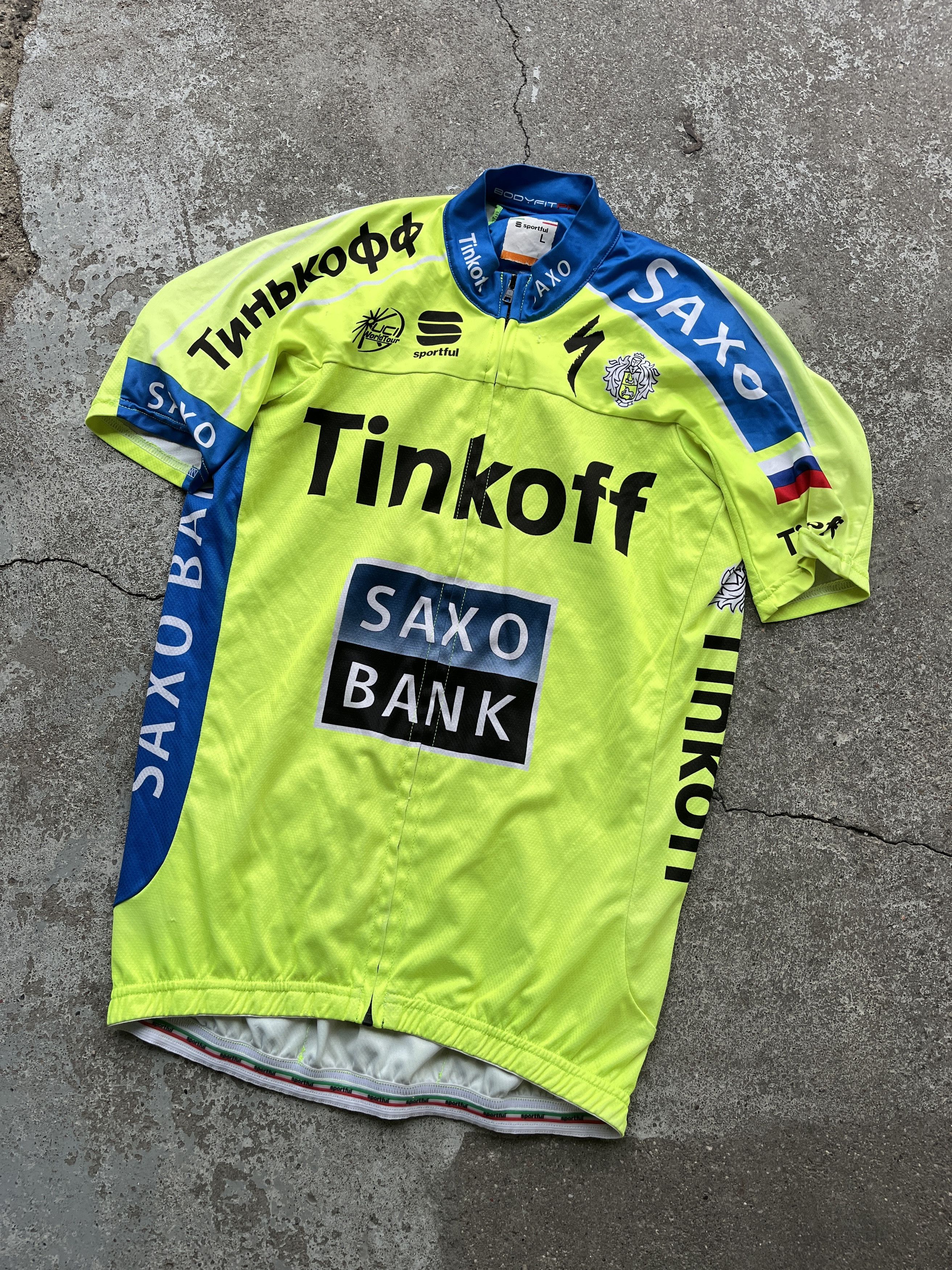 Other Tinkoff-Saxo Team Peter Sagan team-issued cycling jersey Size US XS / EU 42 / 0 - 1 Thumbnail