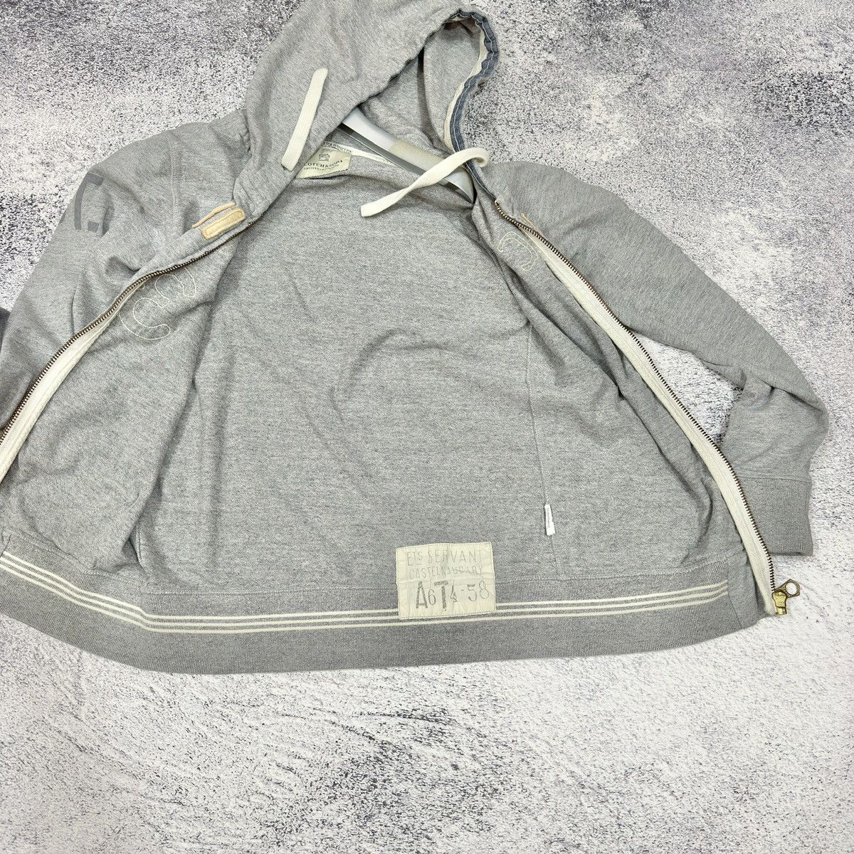 Designer × Scotch & Soda Scotch $ Soda Full Zip Gray Cotton Hoodie M size Size US M / EU 48-50 / 2 - 11 Thumbnail