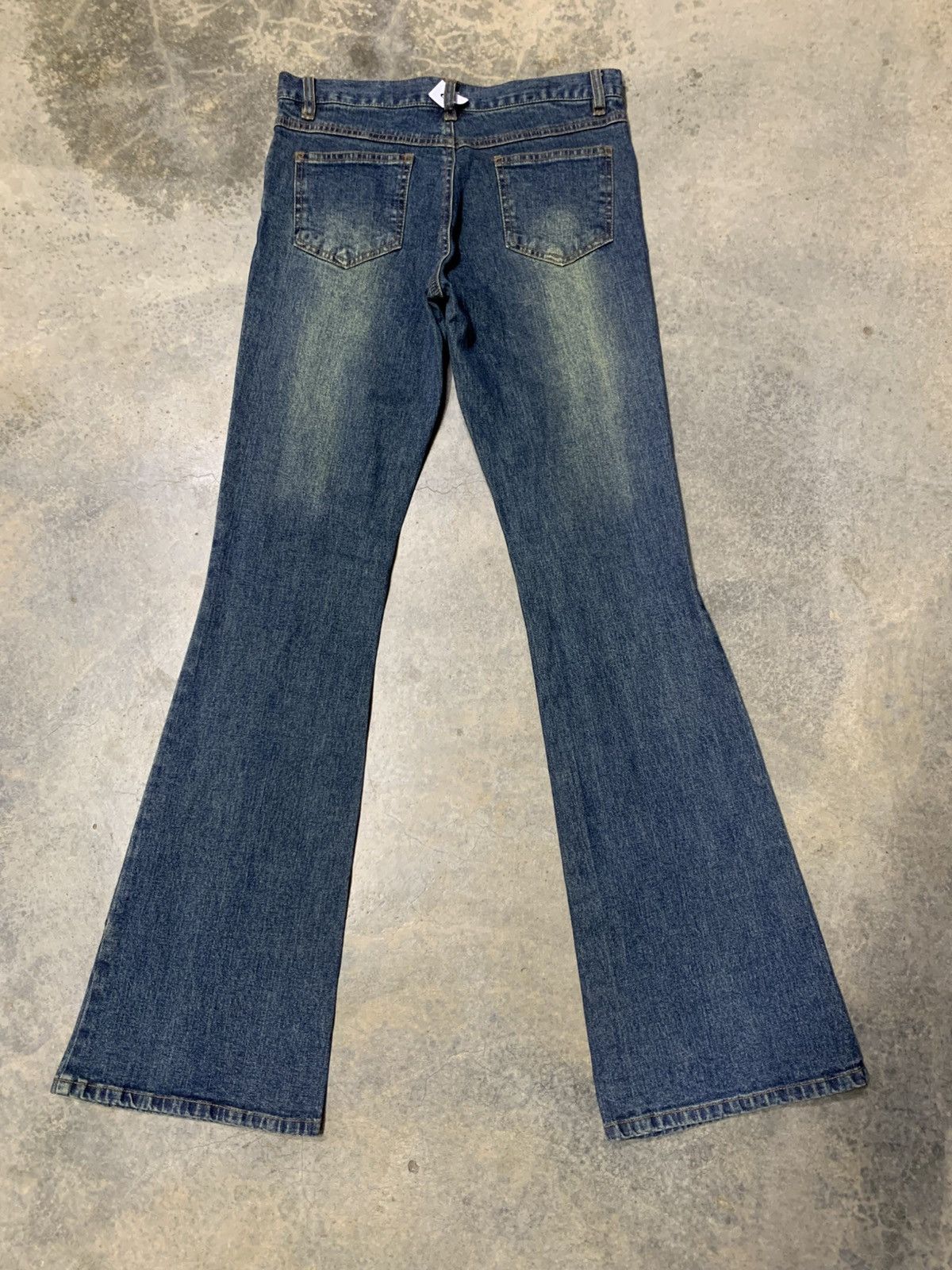 If Six Was Nine Flare studd jean JKG JEAN Size US 28 / EU 44 - 2 Thumbnail