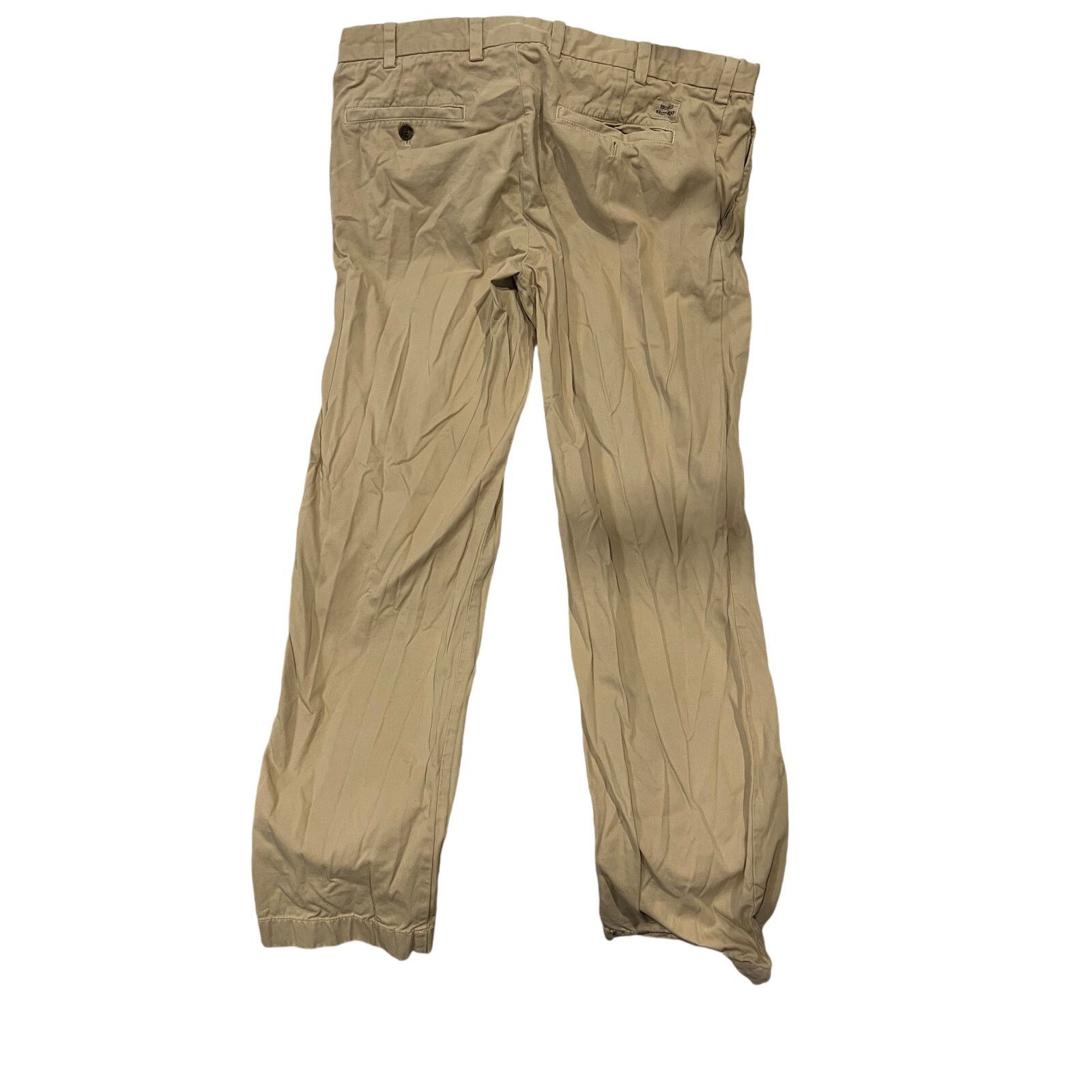 Brooks Brothers Brooks Brothers Milano Tan Chino Pants Mens 36x32 Size US 36 / EU 52 - 2 Thumbnail