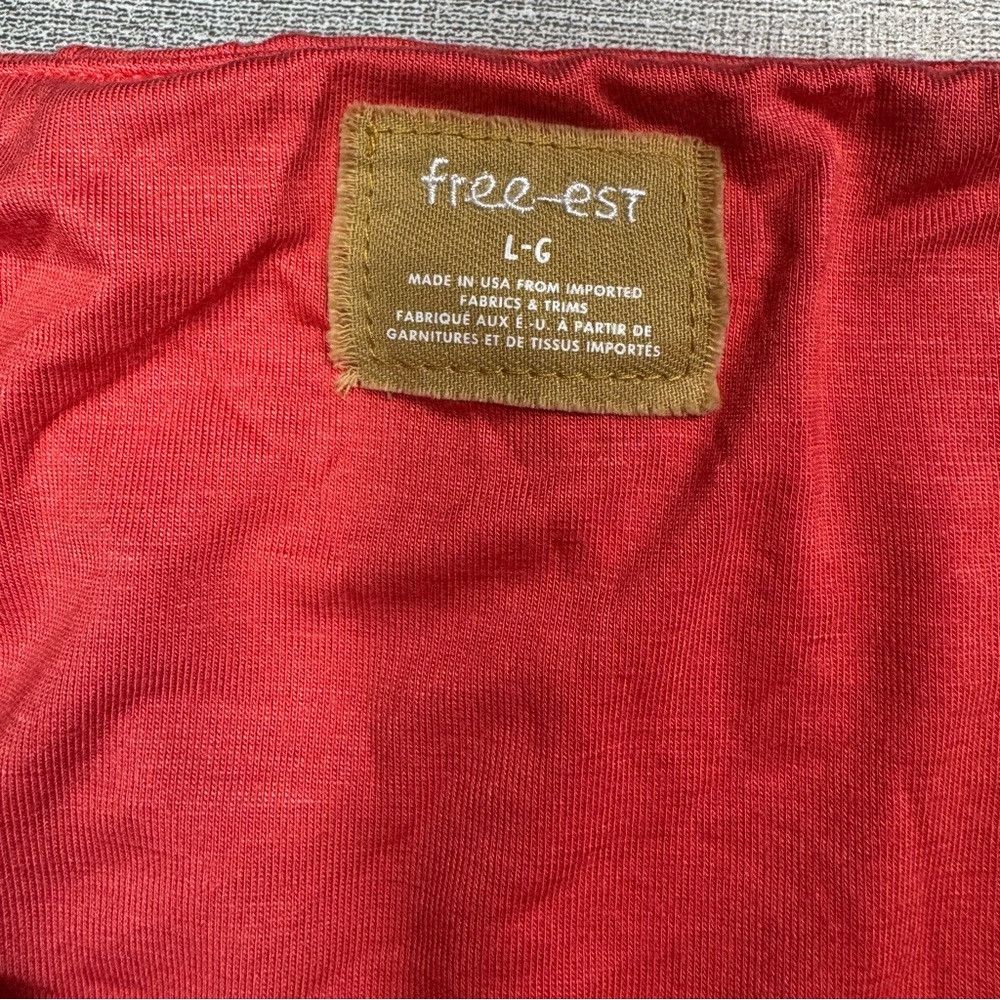 Free People NWT New Free People Zella Convertible Skirt In Corallish Si Size 36" / US 14 / IT 50 - 6 Thumbnail
