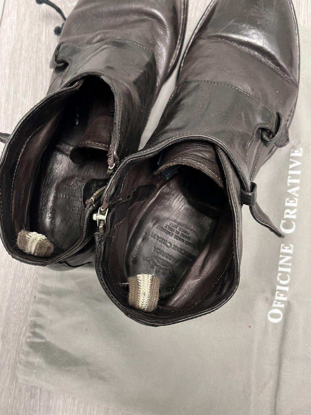 Officine Creative Double monk washed boot. 8 Size US 8 / EU 41 - 8 Thumbnail