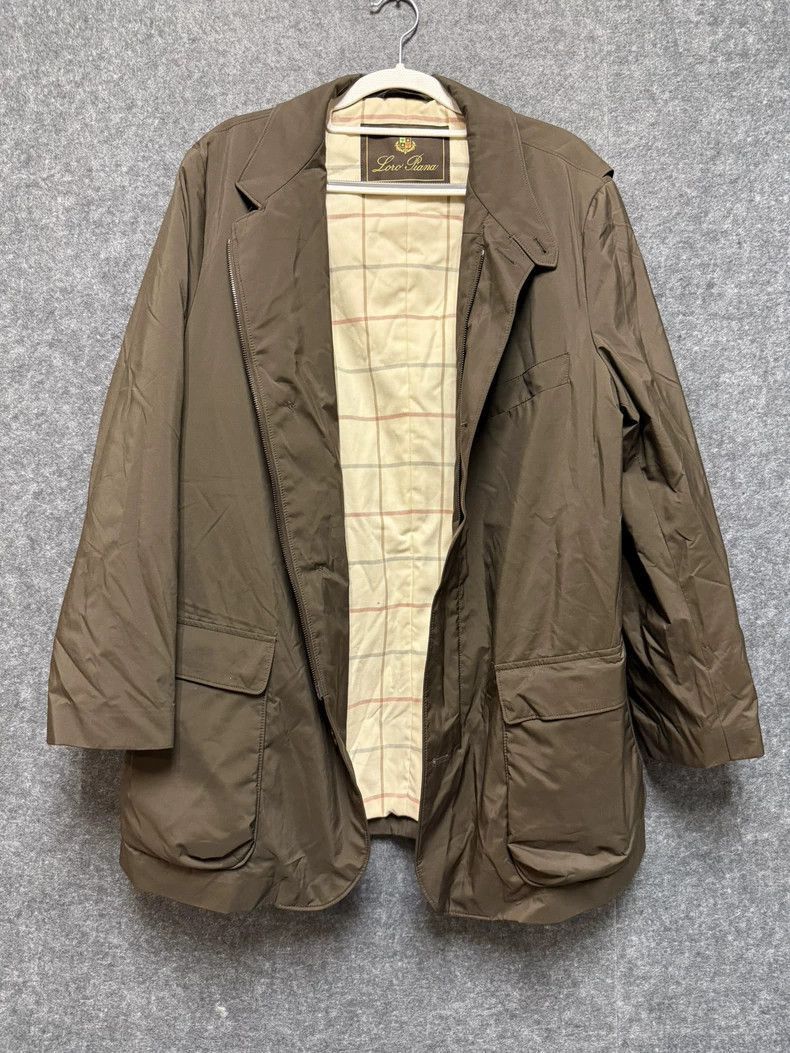 Loro Piana Loro Piana Italian Waterproof Trench Coat- Size US L / EU 52-54 / 3 - 3 Thumbnail