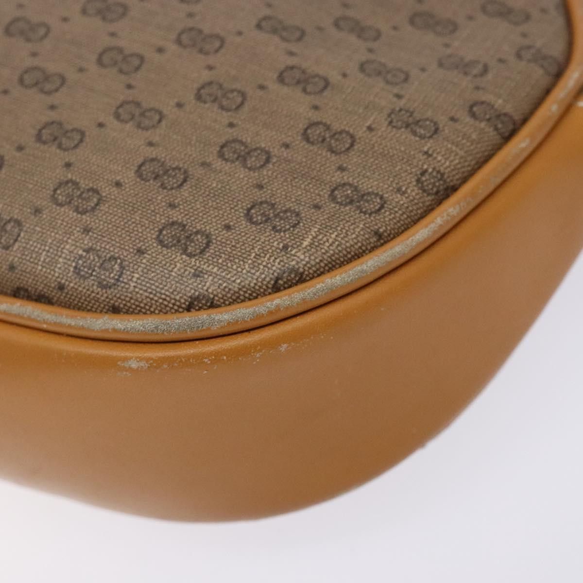 Gucci GUCCI Micro GG Supreme Shoulder Bag Pvc Beige Gold 007 084 Size ONE SIZE - 10 Thumbnail