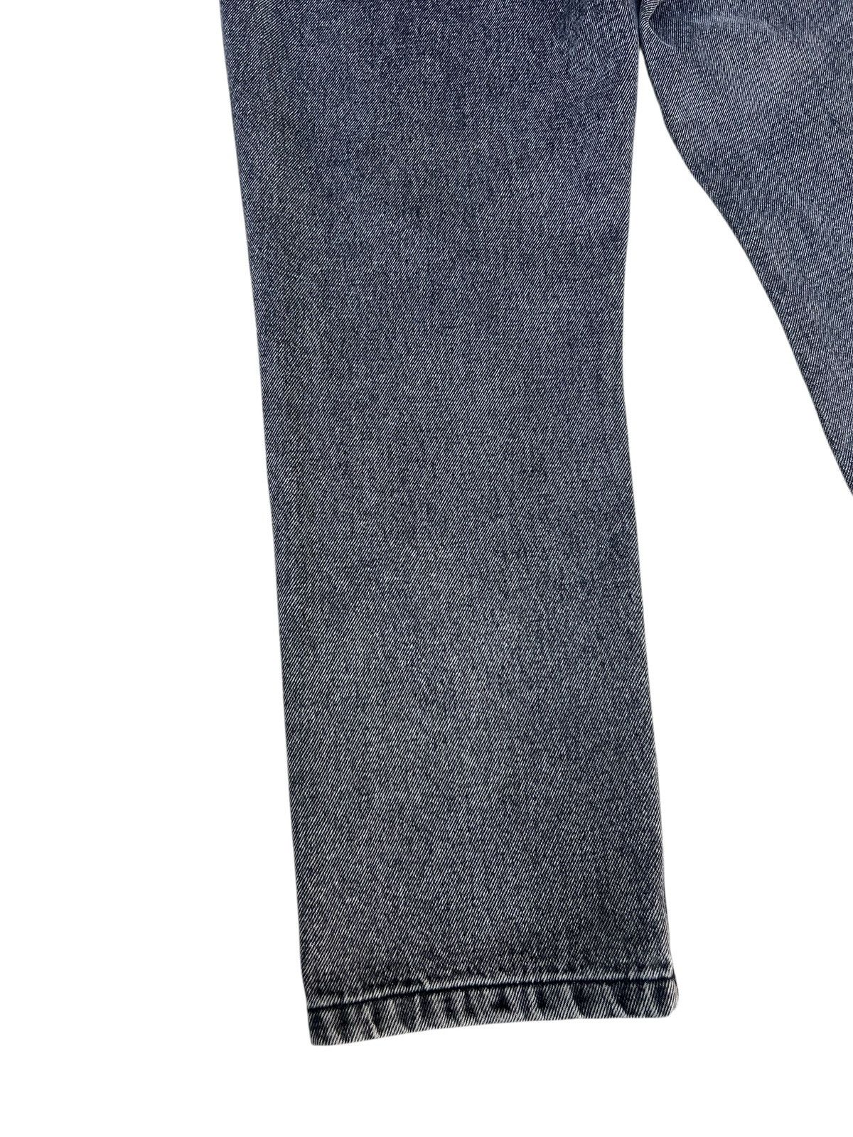 AMI AMI Made in Portugal Black Denim Cropped Jeans Size US 30 / EU 46 - 15 Thumbnail