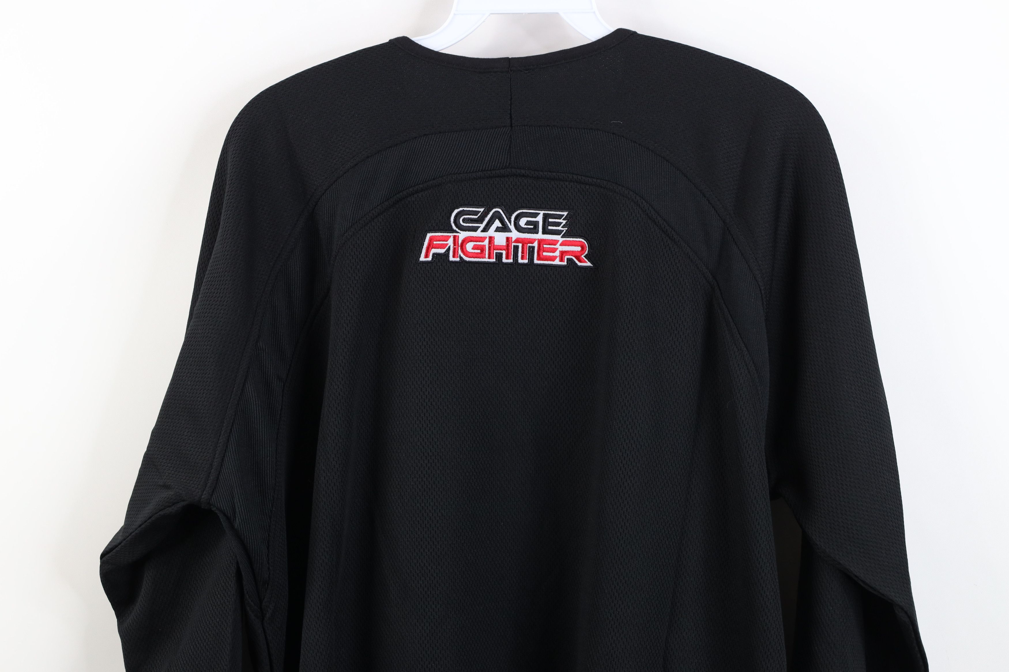 Vintage Y2K Cage Fighter UFC MMA Fighting Barbed Wire Sweatshirt Size US M / EU 48-50 / 2 - 11 Thumbnail