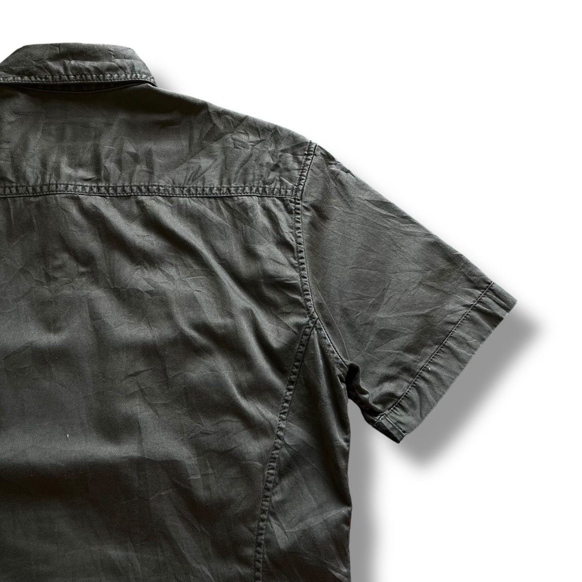 Issey Miyake OFFER🤝 TETE HOMME ISSEY MIYAKE ARMY STYLE ZIPPED UP SHIRT Size US M / EU 48-50 / 2 - 11 Thumbnail