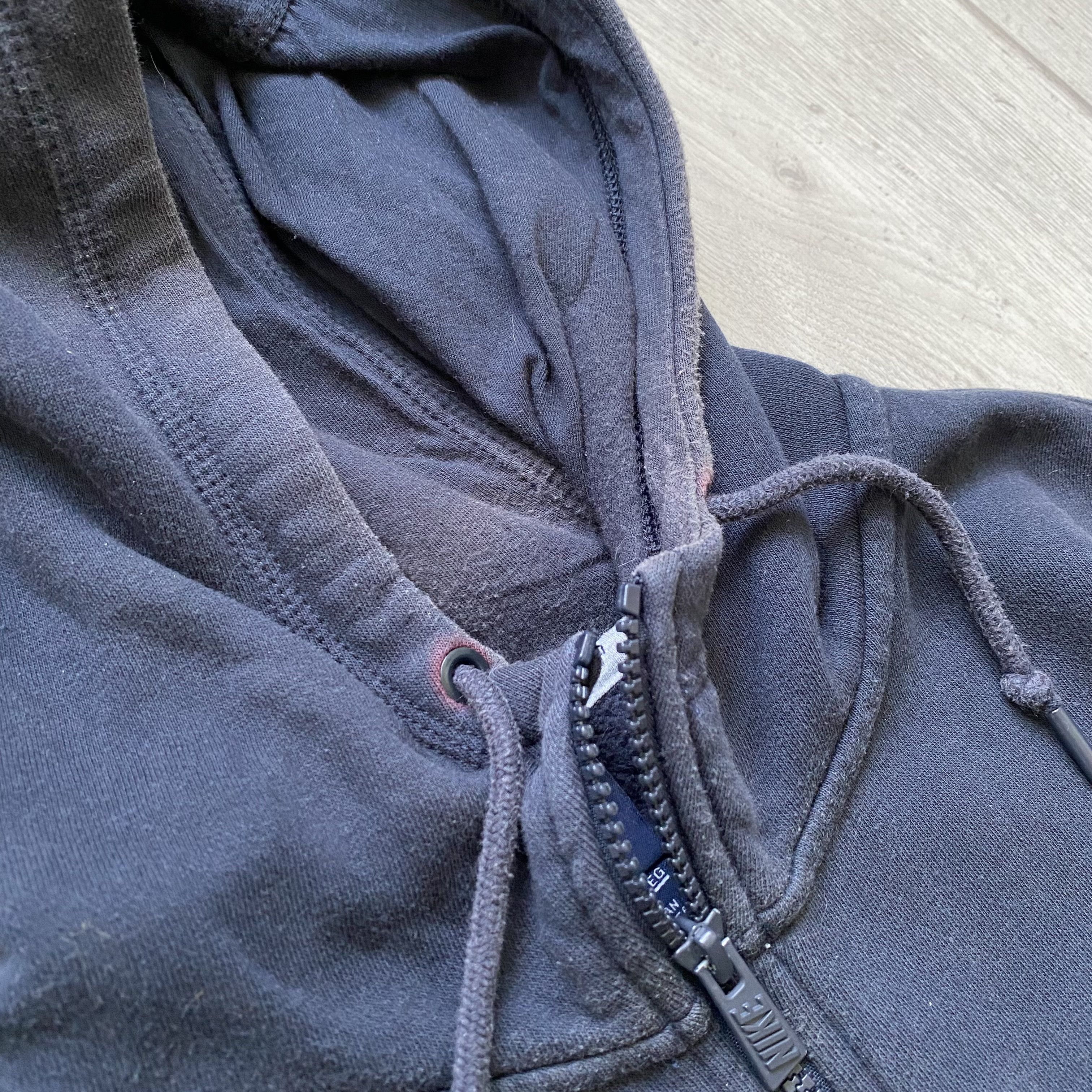 Nike 🦏 Faded Nike Zip up Hoodie Vintage style Skater Surfing Size US XL / EU 56 / 4 - 7 Thumbnail