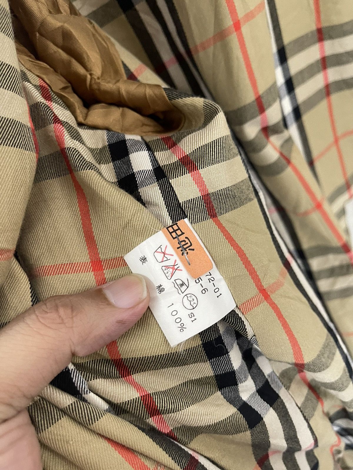 Burberry Prorsum VINTAGE ICONIC BURBERRYS LONDON BEIGE DOUBLE BREAST TRENCH Size US L / EU 52-54 / 3 - 8 Thumbnail
