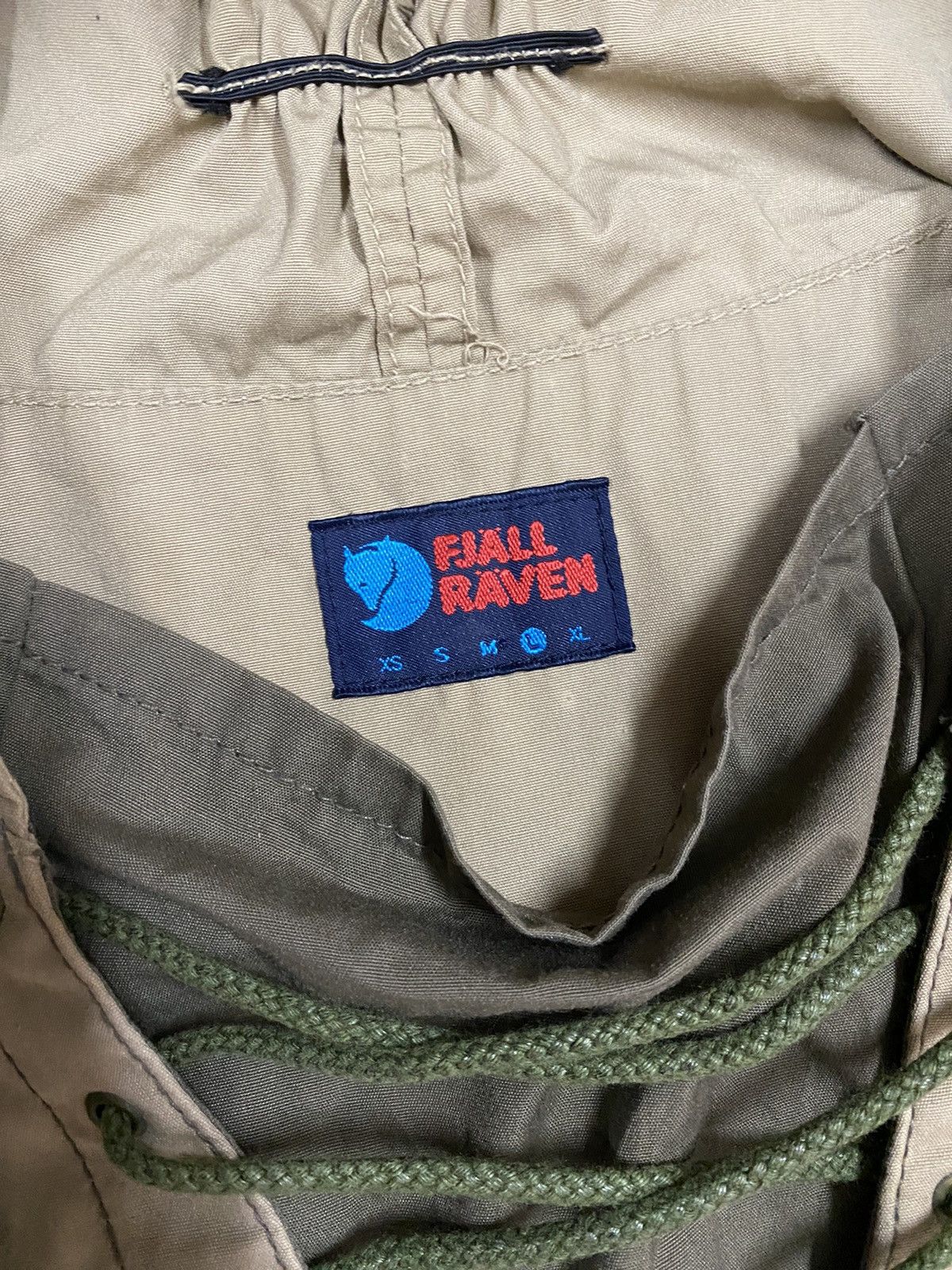 Fjallraven Vtg🔥FjallRaven G1000 Lace Up Color Block Parka Pullover Size US L / EU 52-54 / 3 - 19 Thumbnail