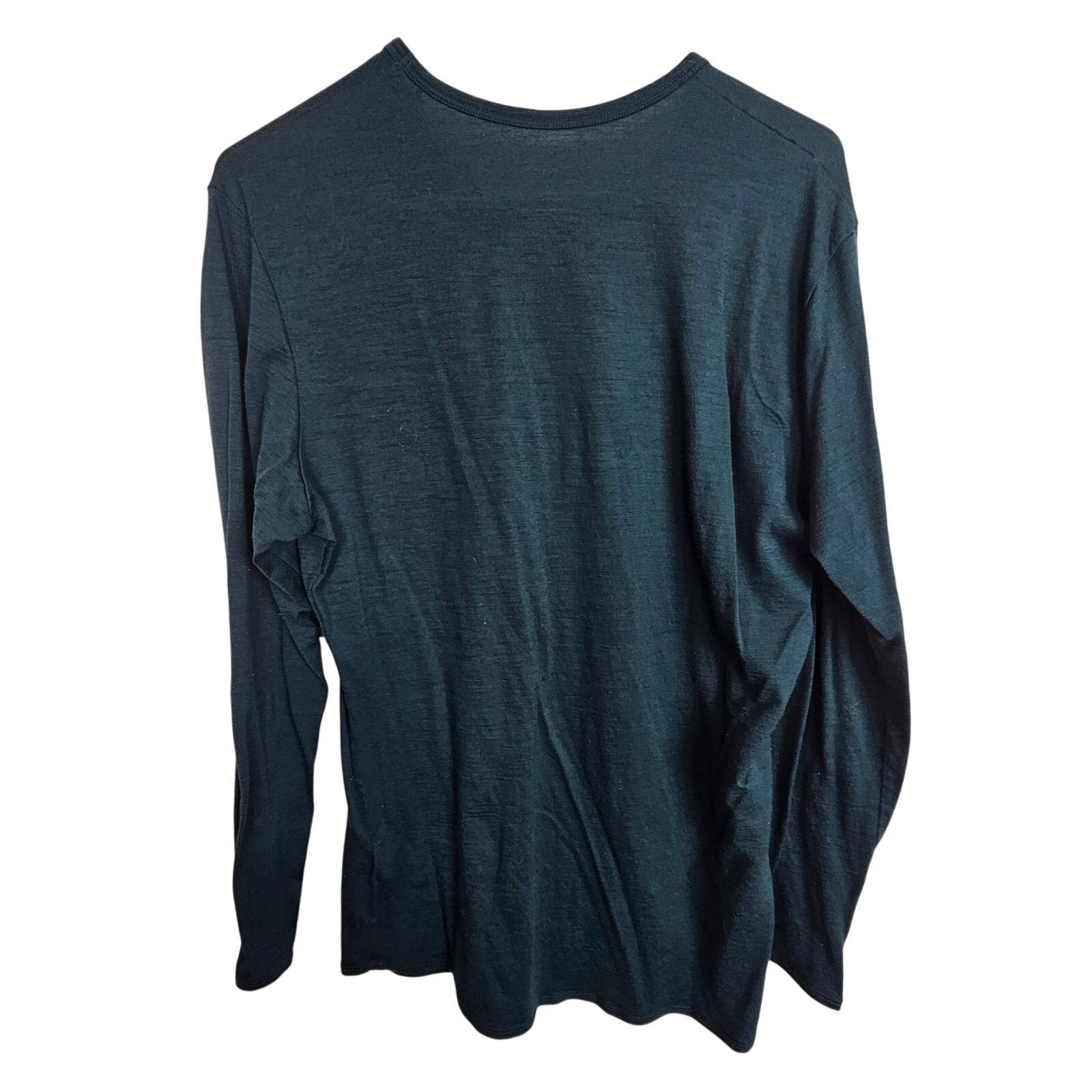 Seagale Segments Merino Wool Base Layer Long Sleeve Top Green XL Size XL / US 12-14 / IT 48-50 - 7 Thumbnail