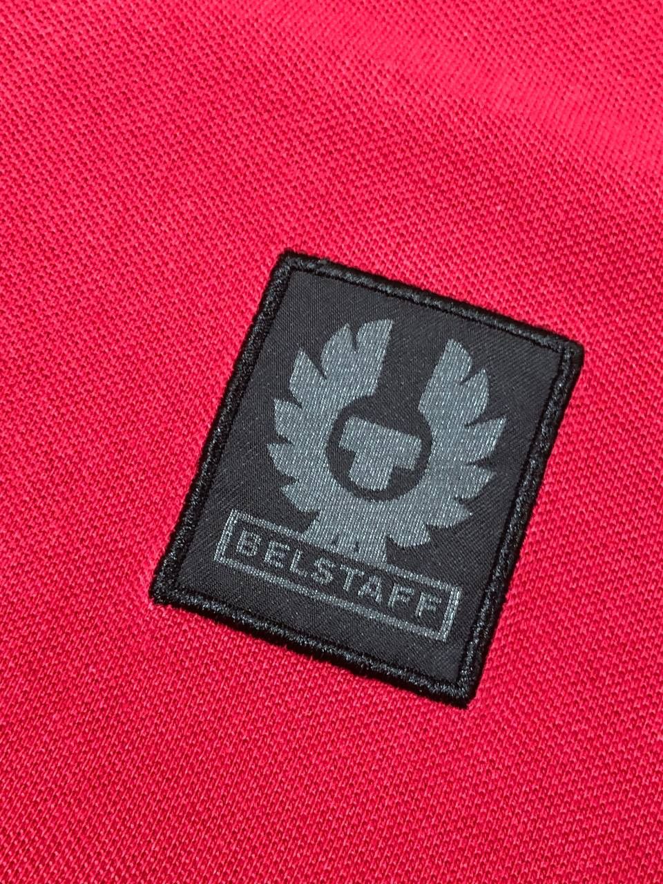 Belstaff Y2K T-Shirt Logo Vintage Size M Red Polo Belstaff Size US M / EU 48-50 / 2 - 7 Thumbnail