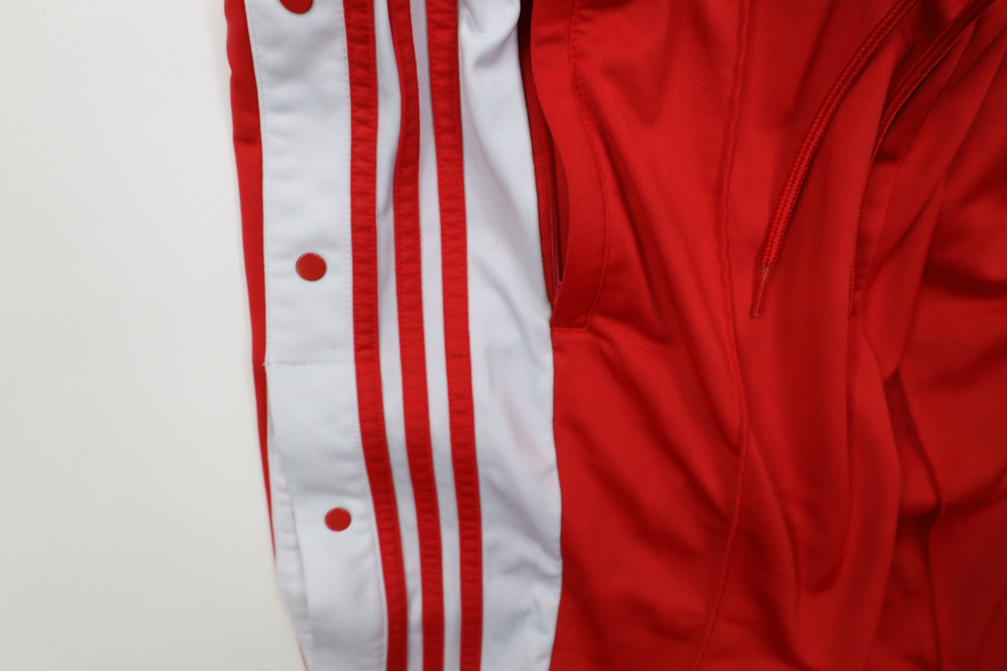 Adidas Vintage Y2K Adidas Striped Tearaway Sweatpants Pants Red Size US 34 / EU 50 - 9 Thumbnail