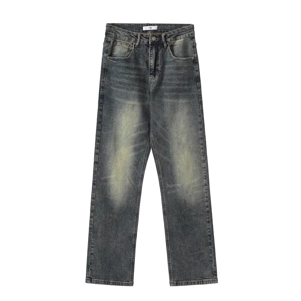 Japanese Brand × Jean Men's distressed contrast washed jeans Size US 32 / EU 48 - 1 Thumbnail