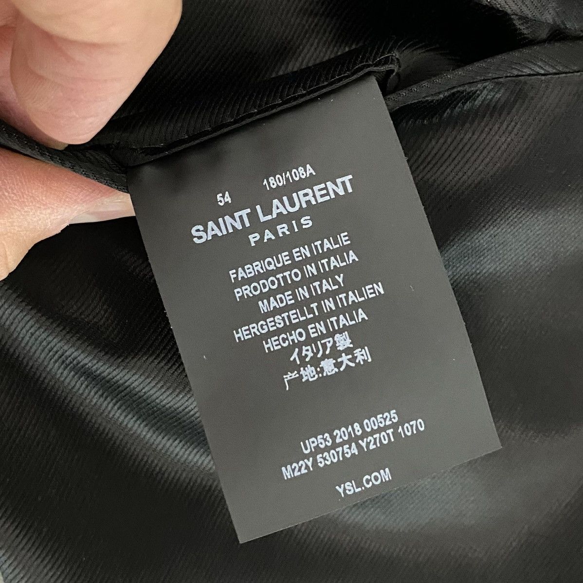 Saint Laurent Paris Saint Laurent Zebra Fur Coat in Large Size US L / EU 52-54 / 3 - 6 Thumbnail