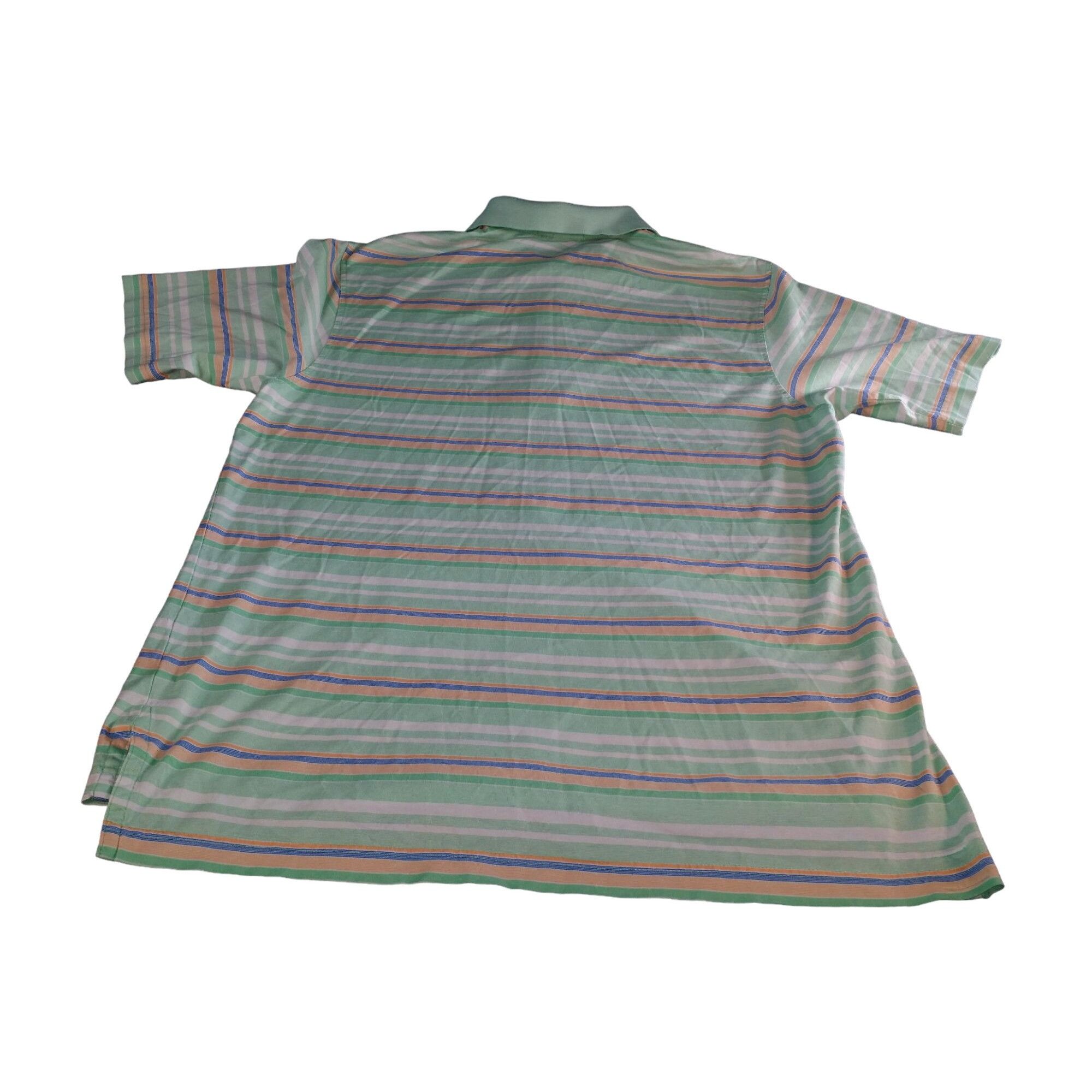 Peter Millar Peter Millar Polo Men Sz M Striped Cotton Golf Casual Sports Size US M / EU 48-50 / 2 - 8 Thumbnail