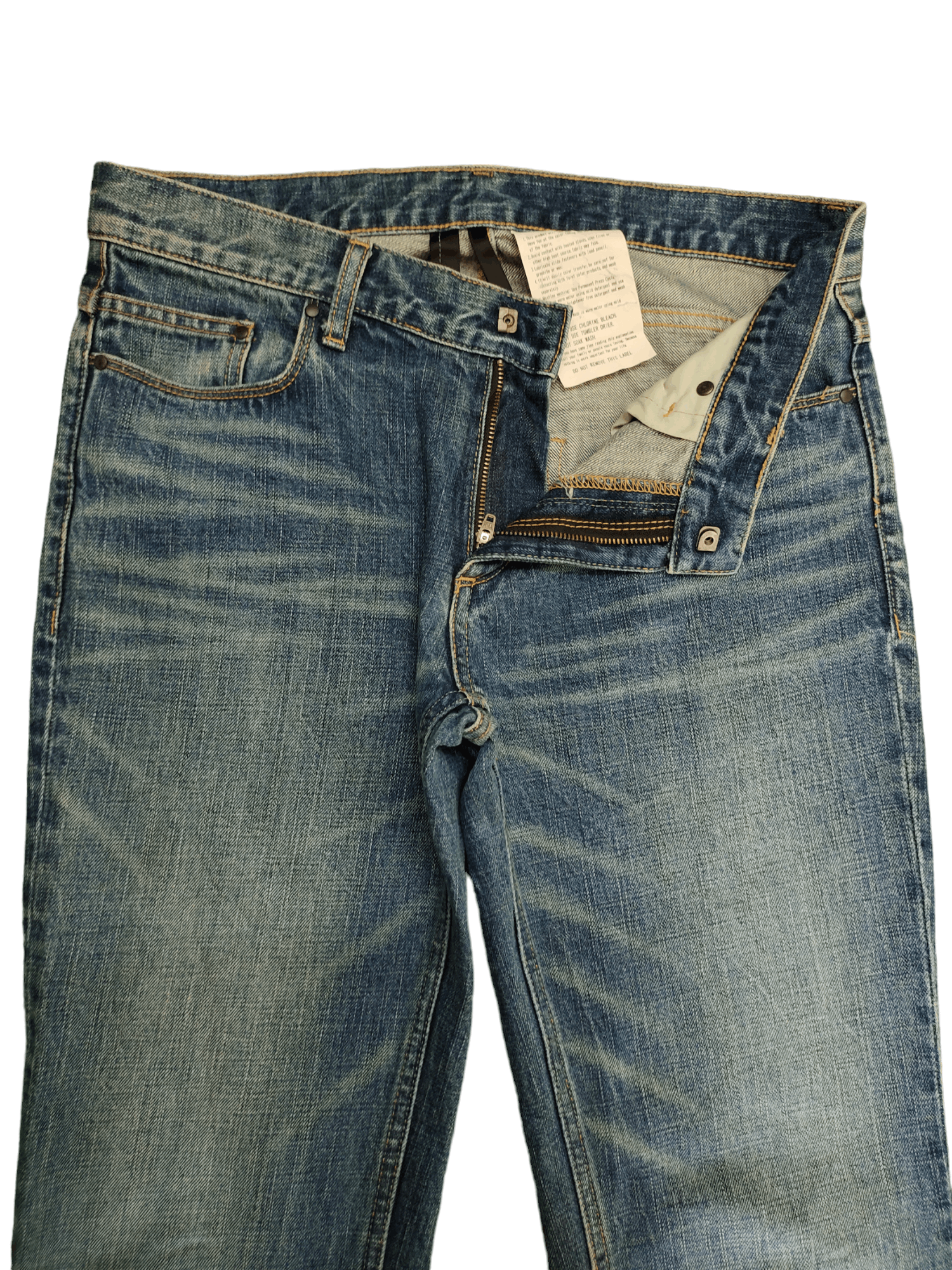 Fadeless Flare Jeans Fadeless Japan Clawmark Faded Denim Bootcut Y2k Size US 30 / EU 46 - 10 Thumbnail