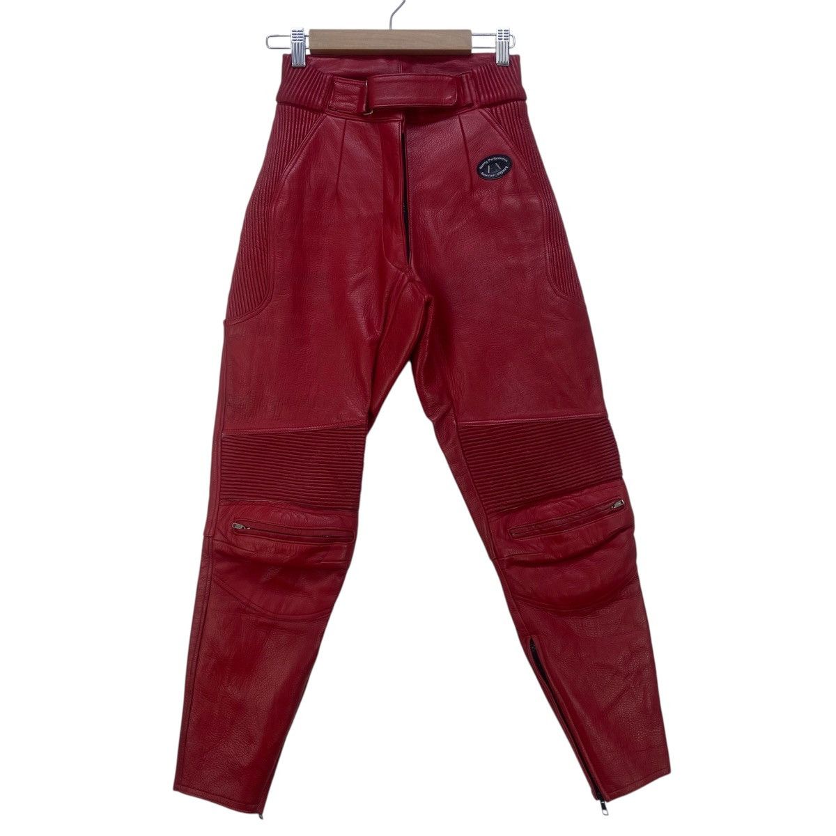 Japanese Brand × Leather Expert Racing Performance Biker Leather Pants Size 22" - 2 Thumbnail