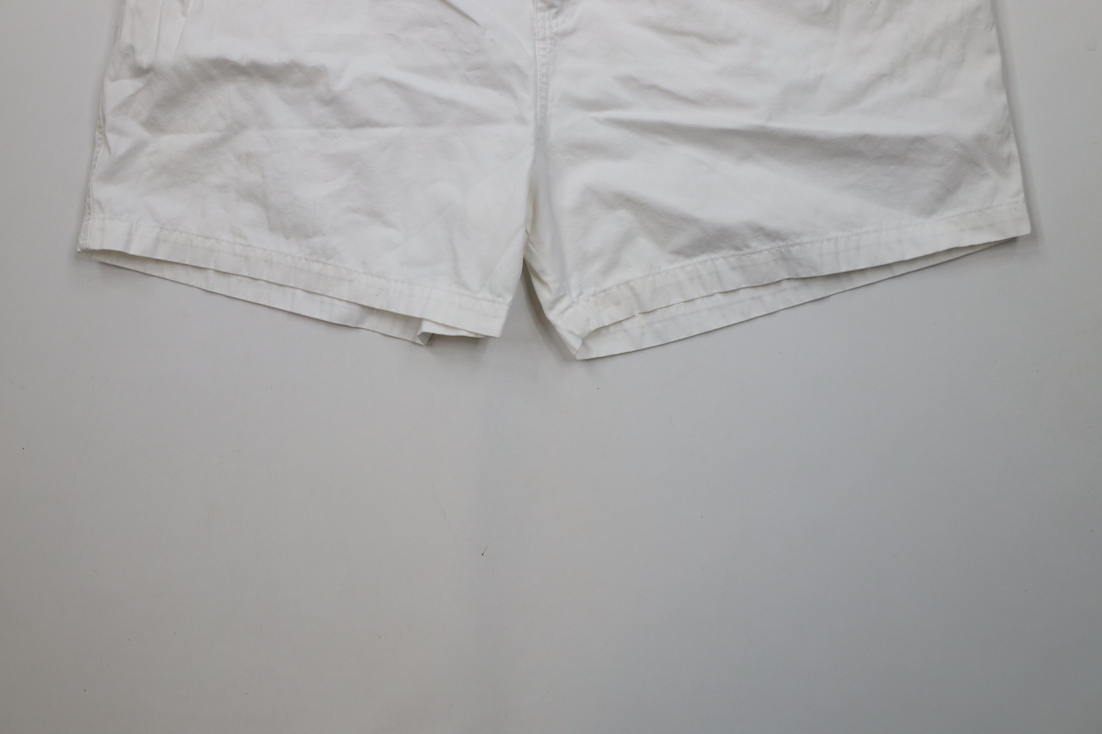 Cabelas × Vintage Vintage Cabelas Outdoor Hiking Trail Shorts White Cotton Size US 36 / EU 52 - 4 Thumbnail