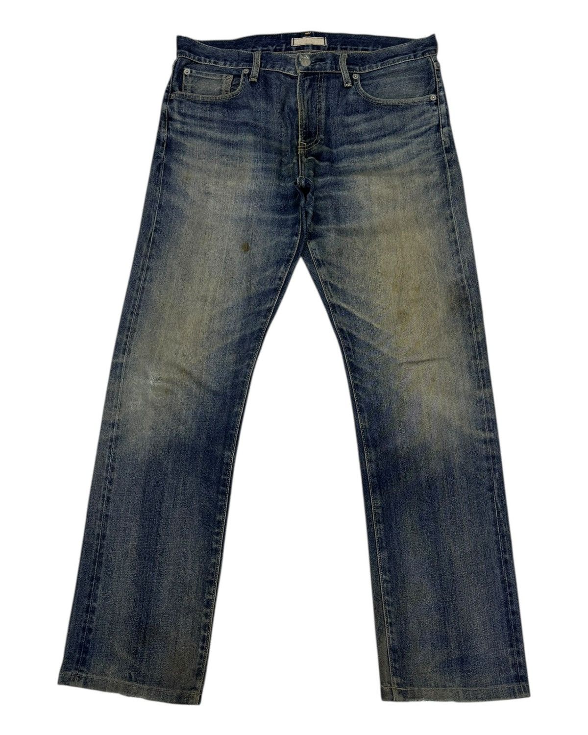Japanese Brand × Undercover × Uniqlo VINTAGE MUD RUSTY SELVEDGE JEANS UNIQLO UNDERCOVER STYLE Size US 34 / EU 50 - 5 Thumbnail