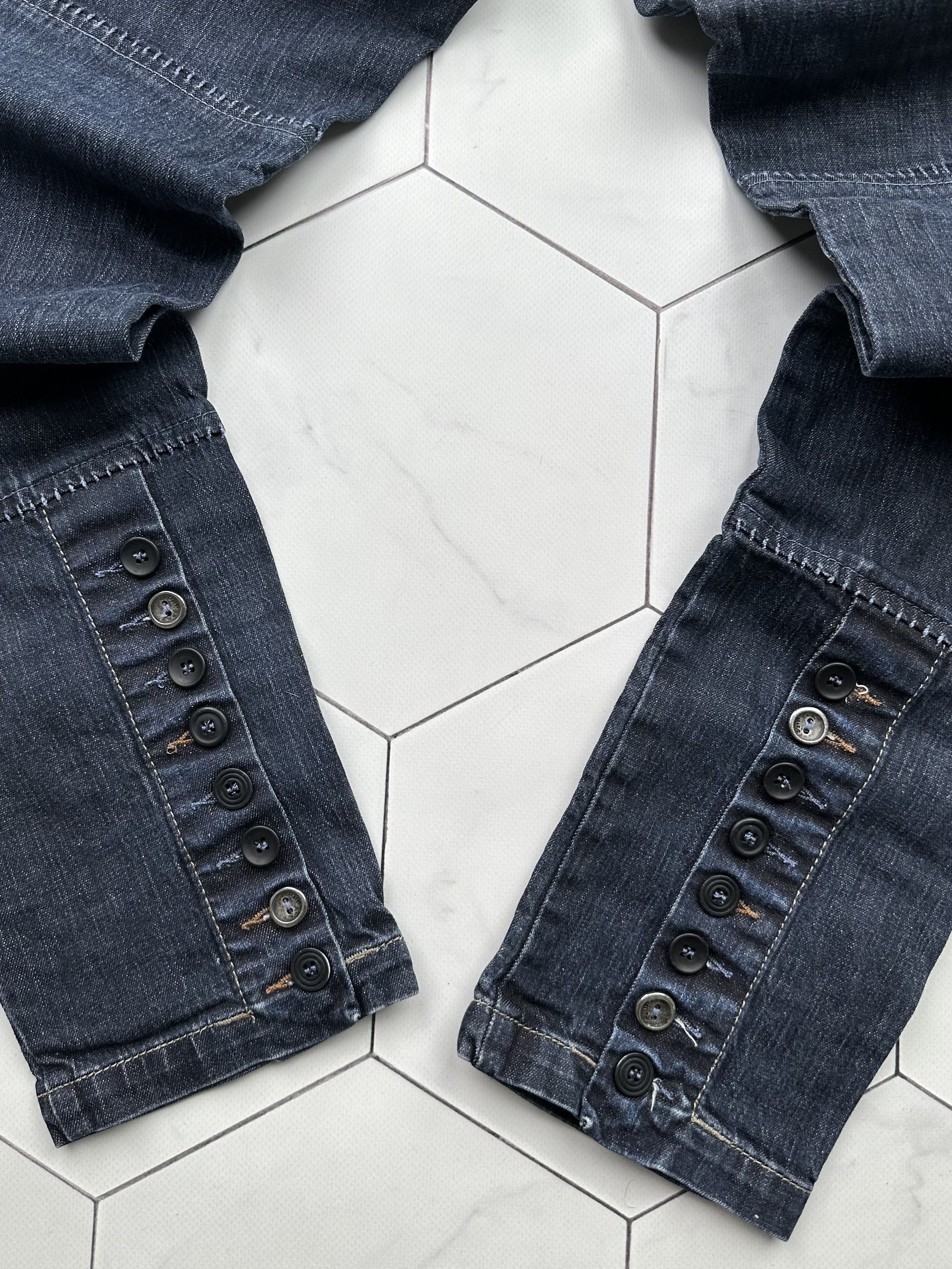 Marithe + Francois Girbaud Marithe Francois Girbaud Vintage Jeans (B176) Size 26" / US 2 / IT 38 - 13 Thumbnail