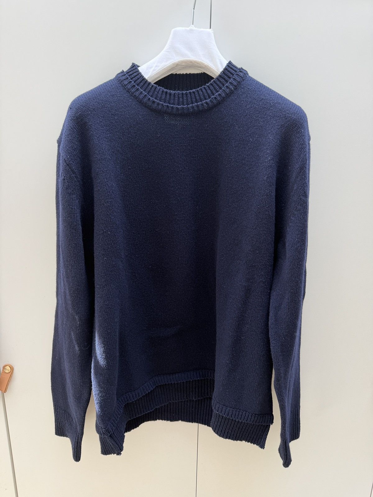 Elbow Patch Wool Sweater