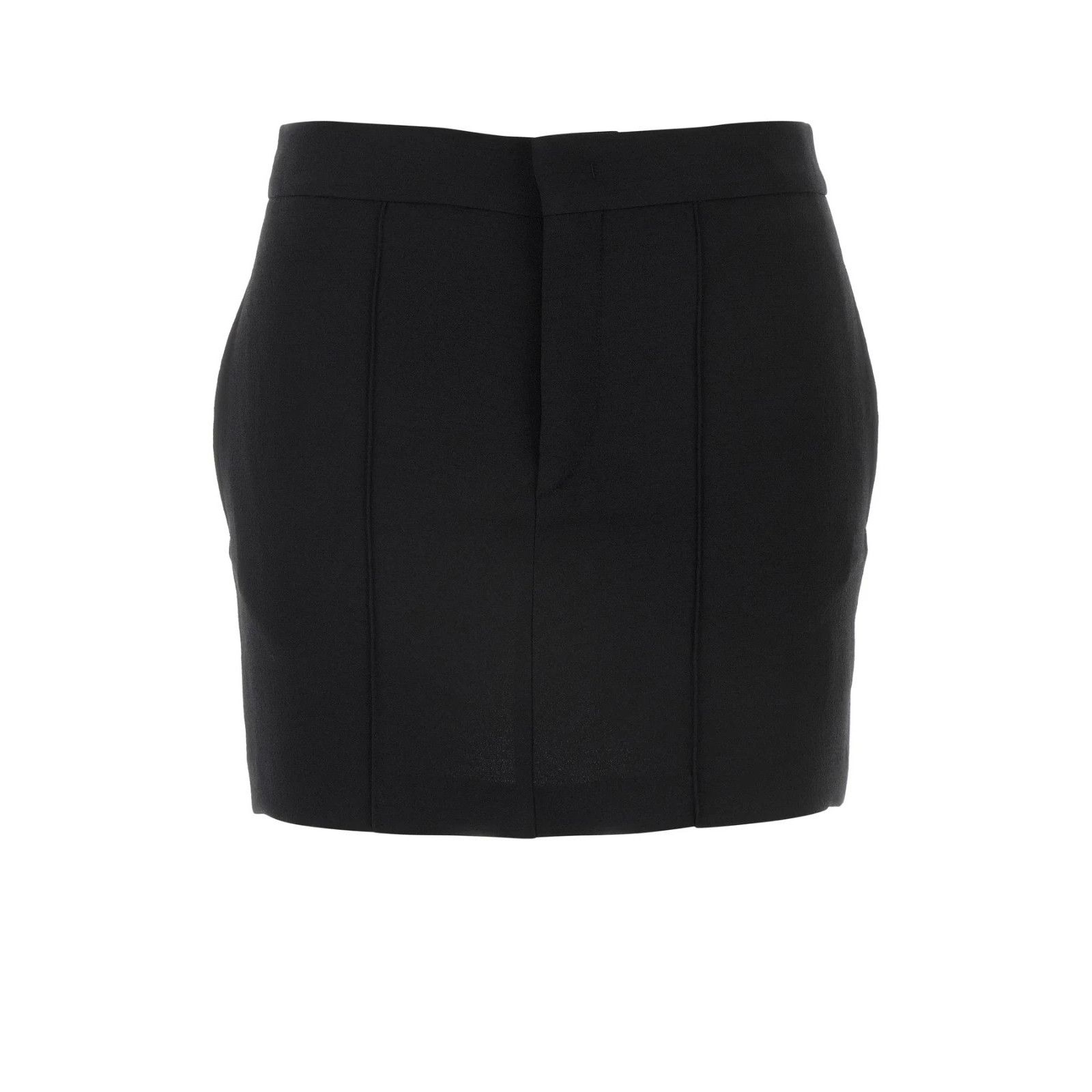 Isabel Marant ISABEL MARANT Black Stretch Polyester Blend Licoba Mini Skir Size 30" / US 8 / IT 44 - 1 Thumbnail