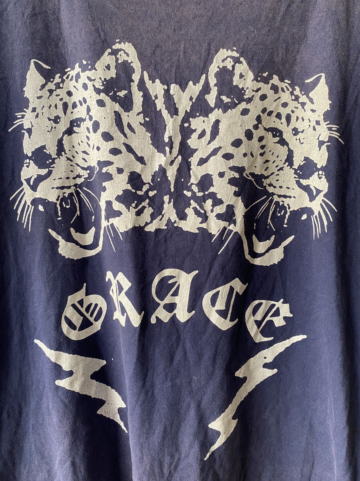 If Six Was Nine × Japanese Brand 1990s - Rna Inc Slang Grave Design T Shirt Size US M / EU 48-50 / 2 - 5 Thumbnail