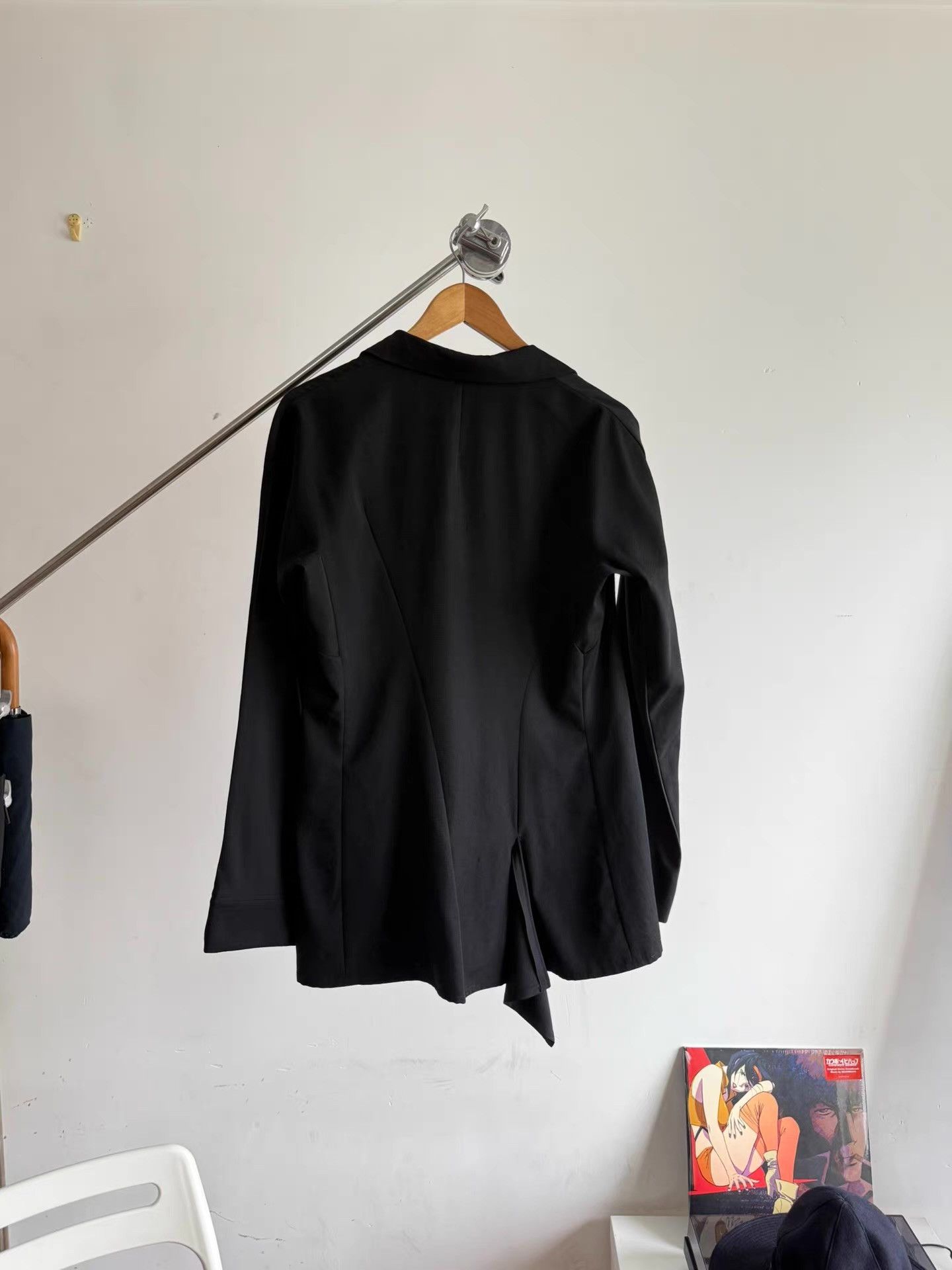 Yohji Yamamoto Yohji Yamamoto Noir Asymmetrical Blazer Q17 Size 50R - 7 Thumbnail