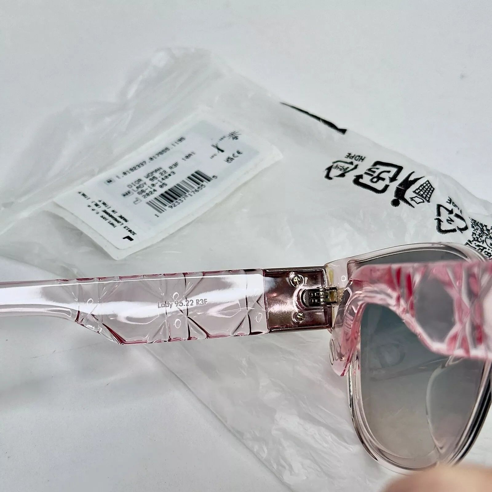 Christian Dior Monsieur CHRISTIAN DIOR Lady 9522 Rose R3F Sunglasses CD40164F 95.22 Size ONE SIZE - 6 Thumbnail