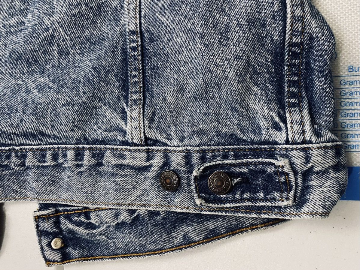 Levi's Vtg 90s Levis 73549 0209 Orange Tab Trucker Jacket 965 USA M Size US M / EU 48-50 / 2 - 11 Thumbnail