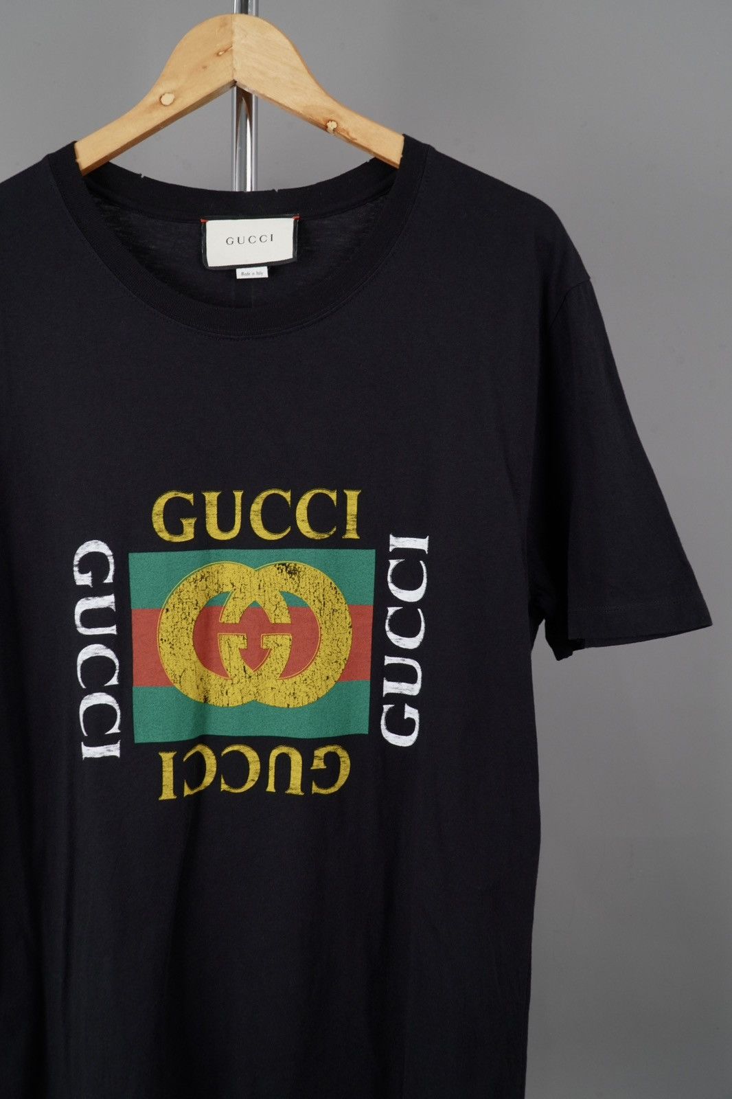 Gucci Gucci - Fake Logo Tee Size US M / EU 48-50 / 2 - 3 Thumbnail
