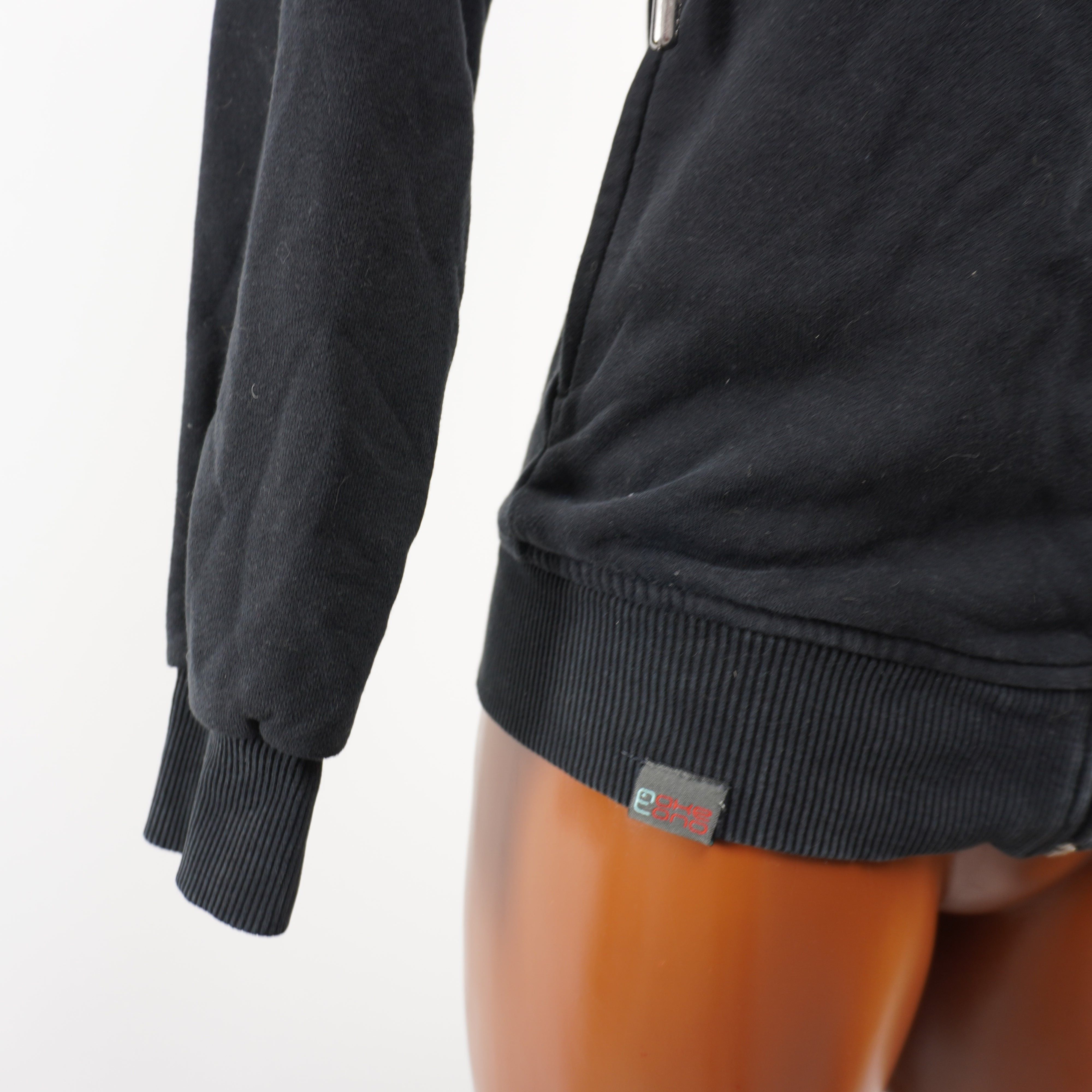 Naketano Naketano Women's Black Hoodie Size XS / US 0-2 / IT 36-38 - 10 Thumbnail