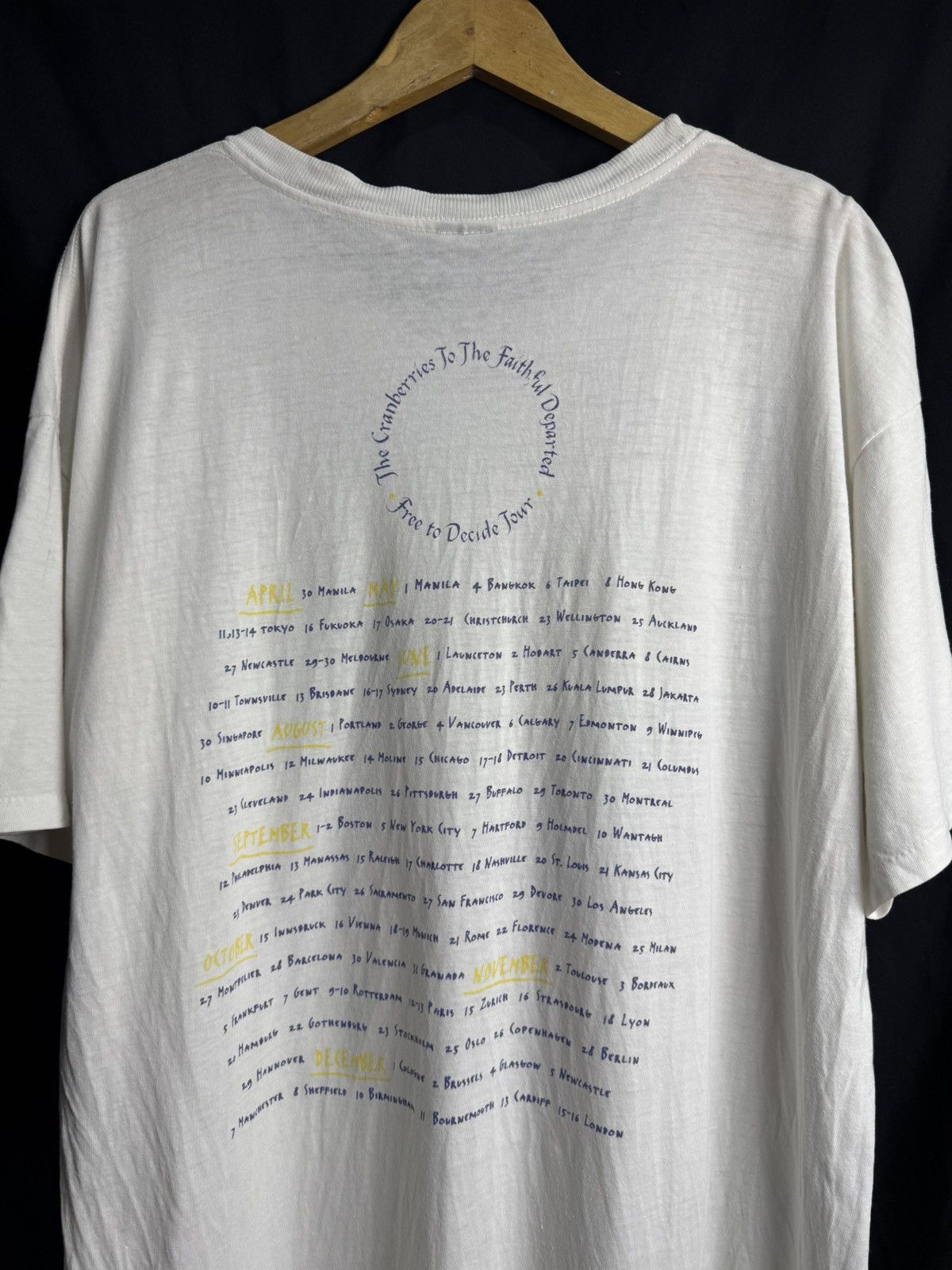 Band Tees Vintage The Cranberries Tees Size US XL / EU 56 / 4 - 4 Thumbnail