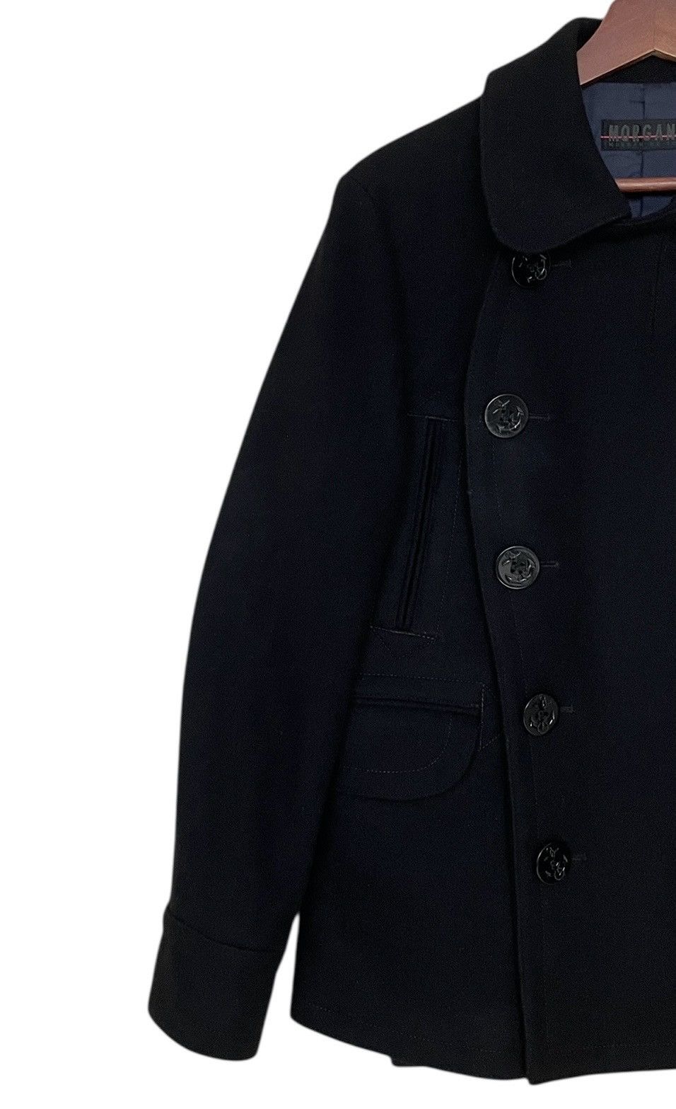 Japanese Brand × Morgan Homme × Vintage Vintage Japanese Brand Morgan Wool Jacket 1990s Size US M / EU 48-50 / 2 - 3 Thumbnail