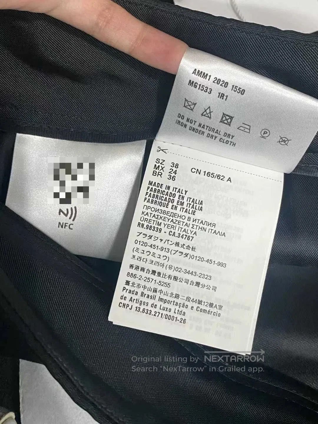 Miu Miu miumiu black bow short skirt. Size 37" - 7 Thumbnail