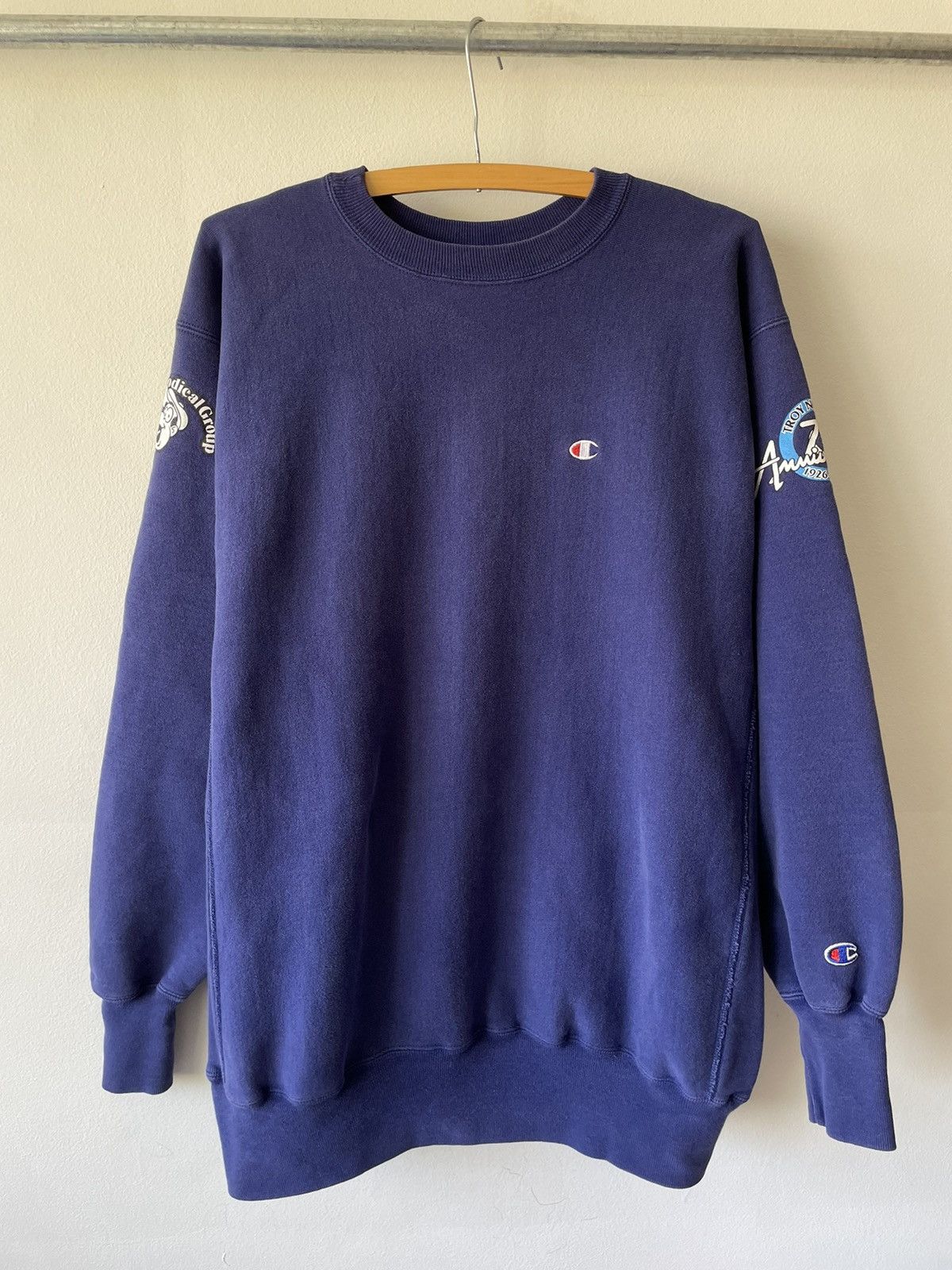 Champion Vintage 90s Champion Reverse Weave News Crew Size US XXL / EU 58 / 5 - 1 Thumbnail