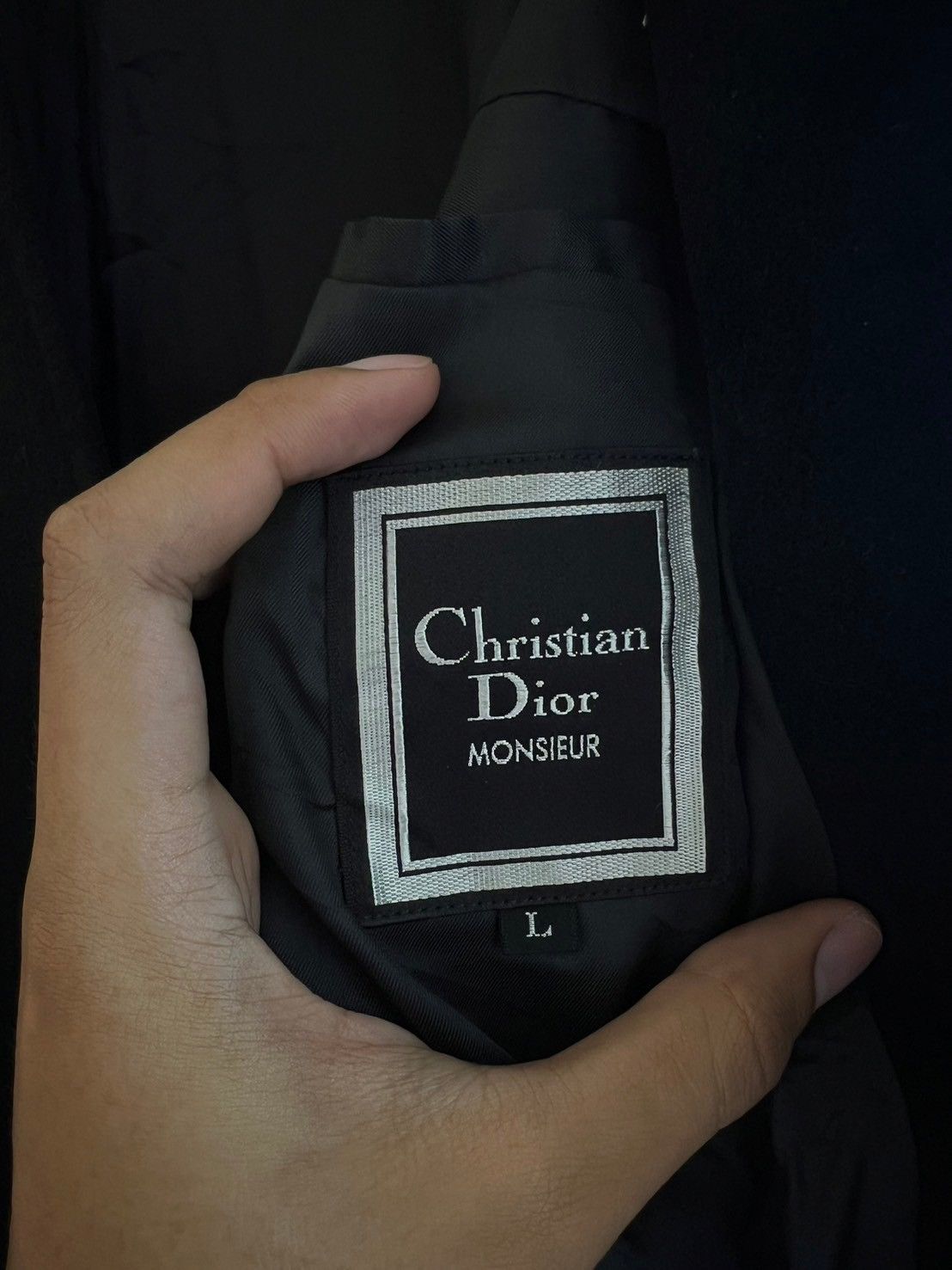 Christian Dior Monsieur Vintage Christian Dior Monsieur Wool Coat Size US L / EU 52-54 / 3 - 7 Thumbnail
